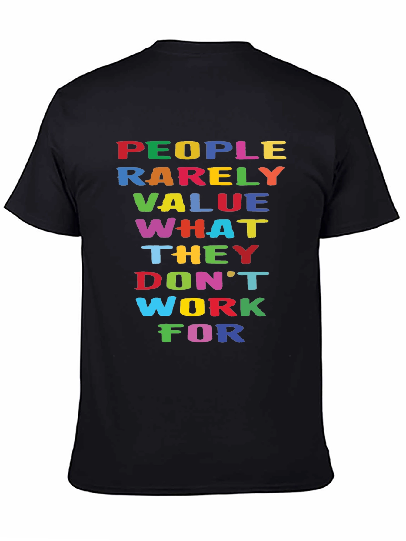 Motivational Quote Graphic T-Shirt