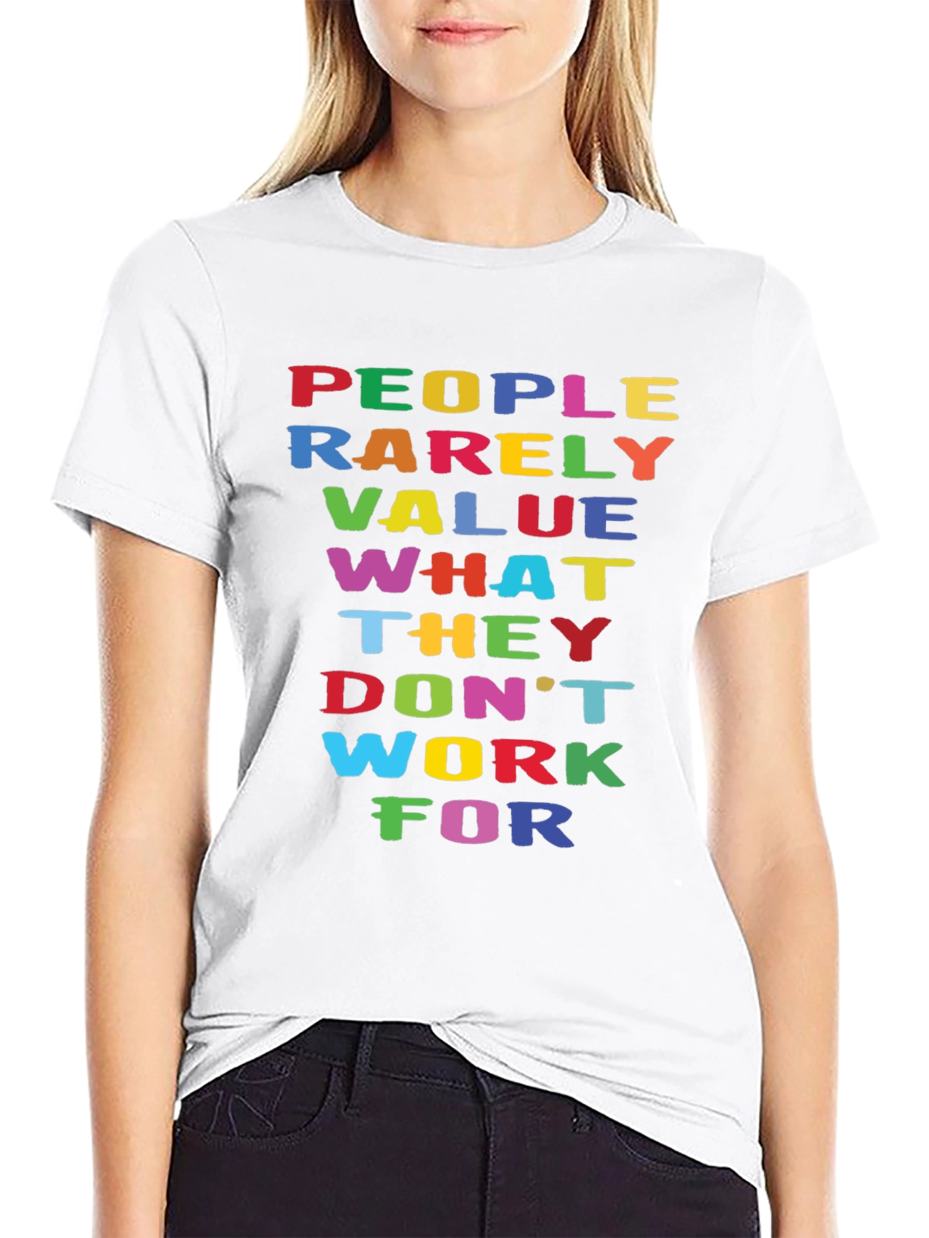Motivational Quote Graphic T-Shirt