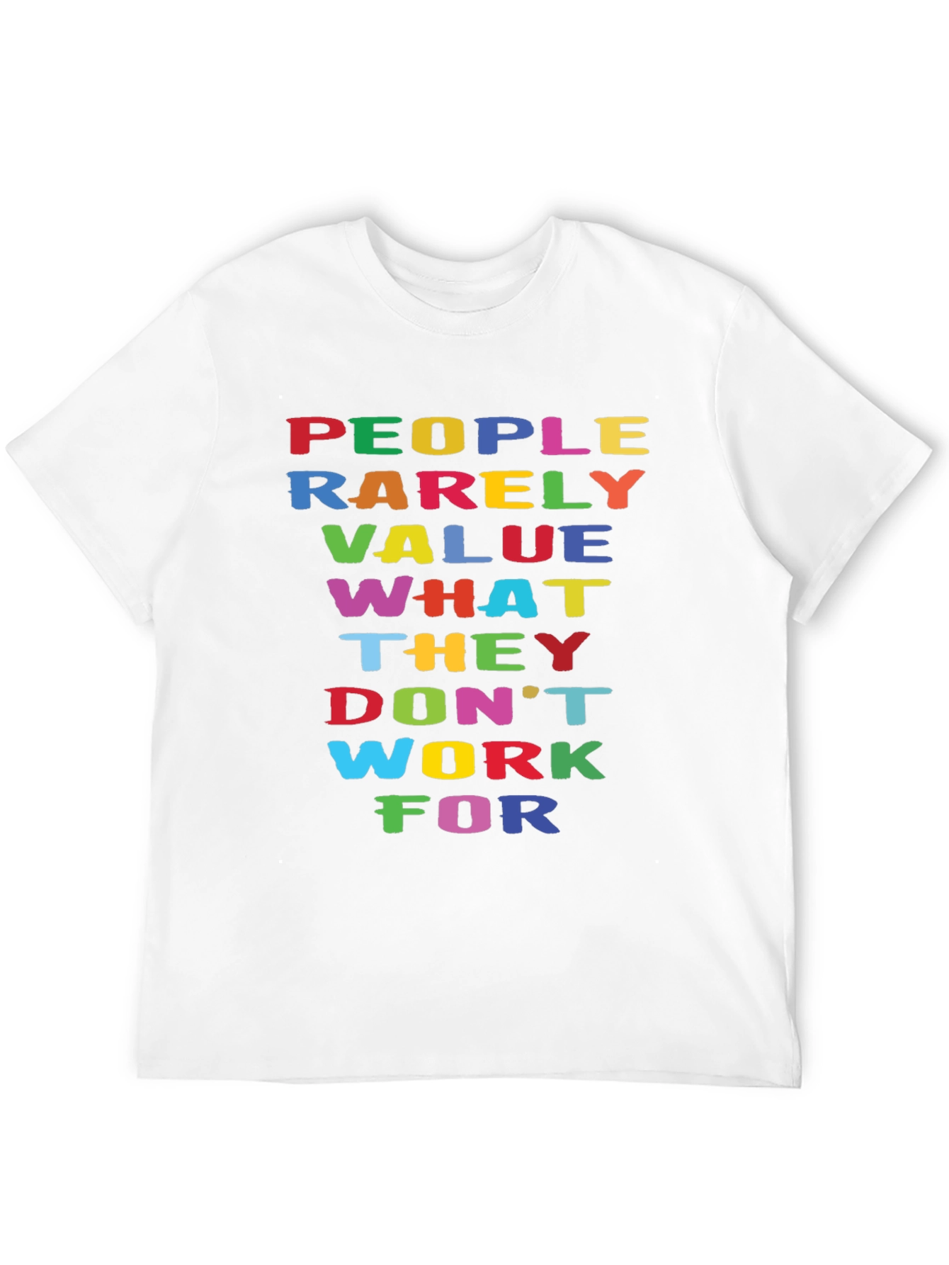 Motivational Quote Graphic T-Shirt