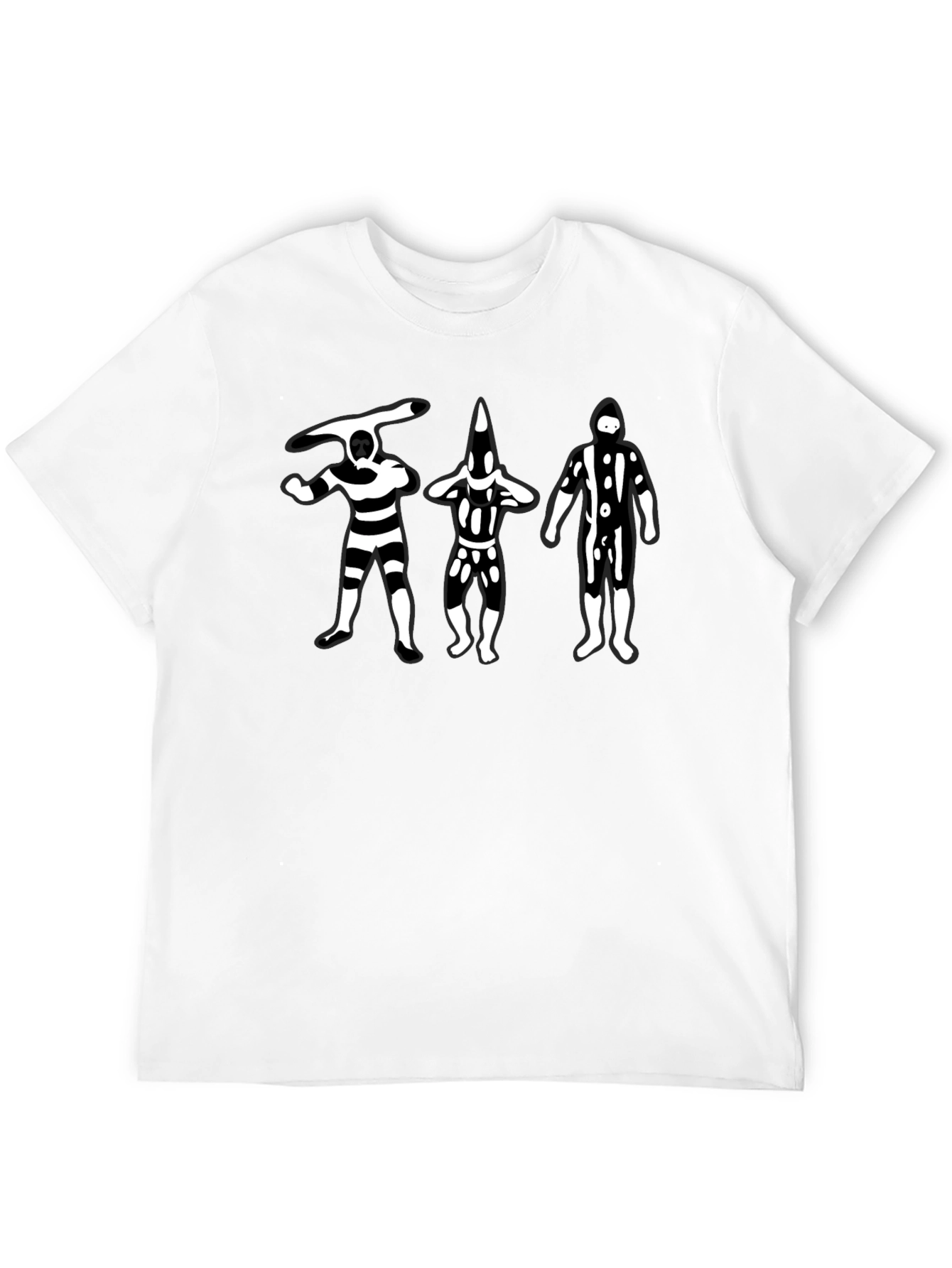 Unique Graphic Print T-Shirt