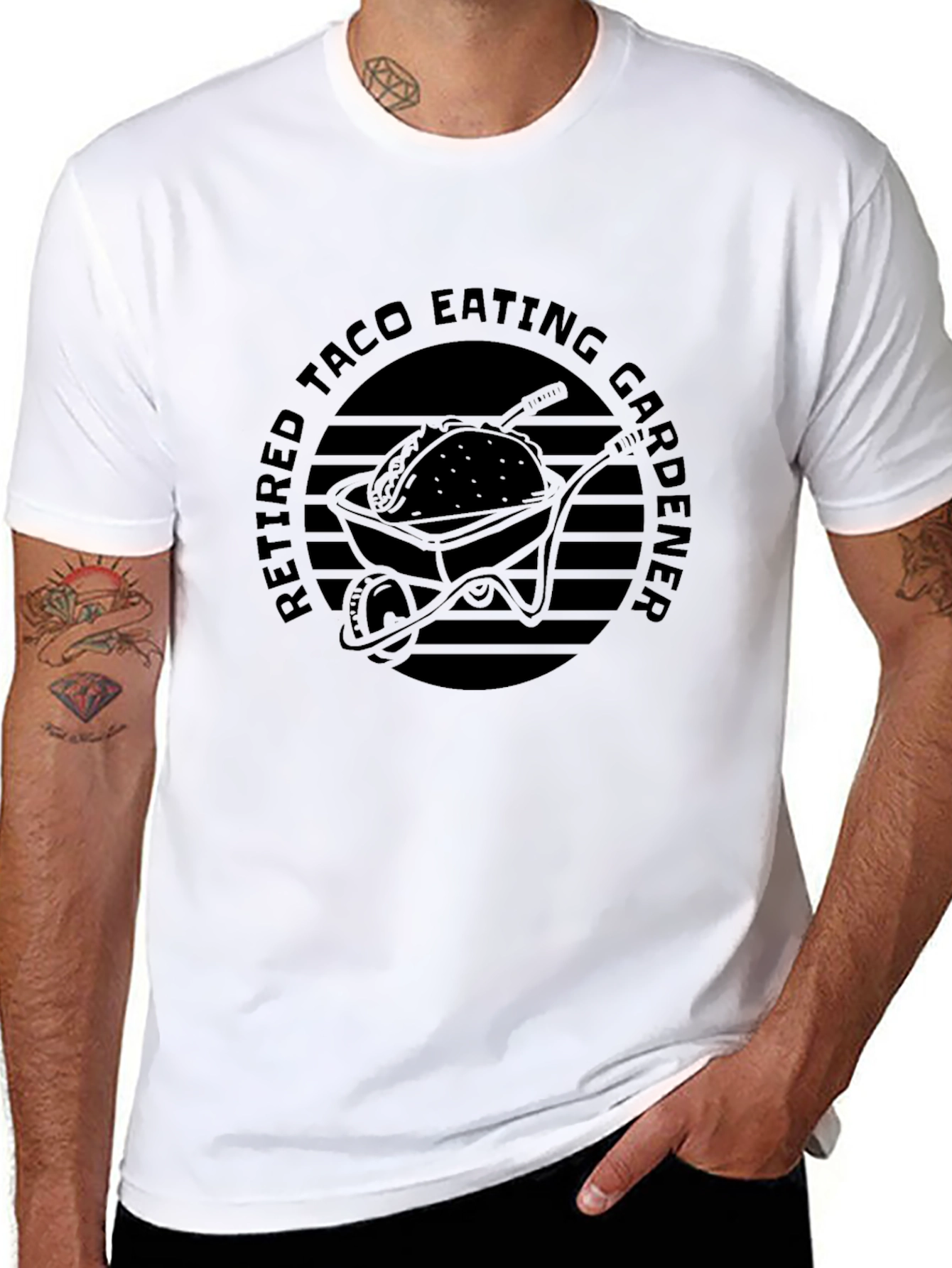 Retired Taco Eating Gardener T-Shirt