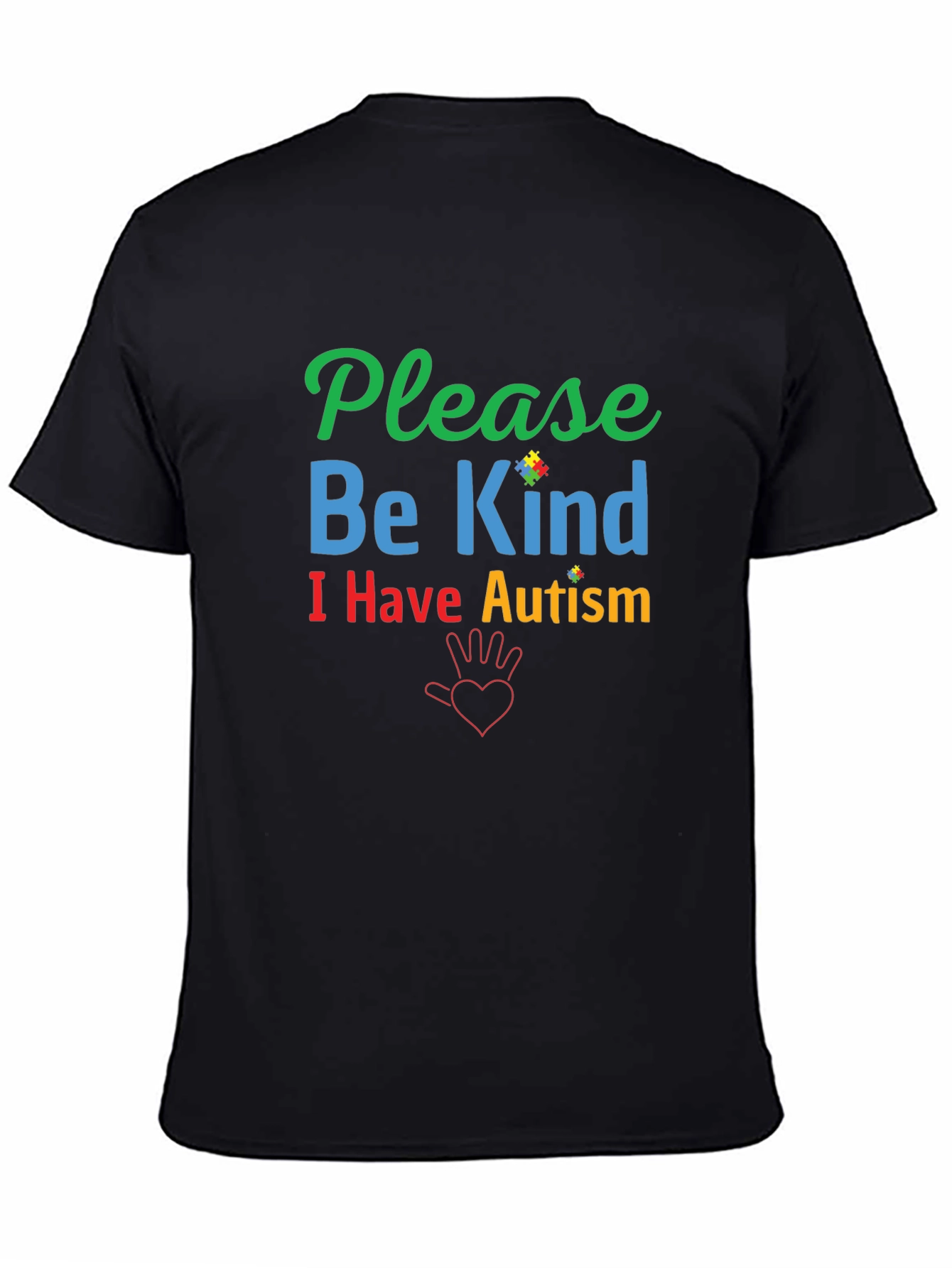 Please Be Kind Autism Awareness Graphic Tee