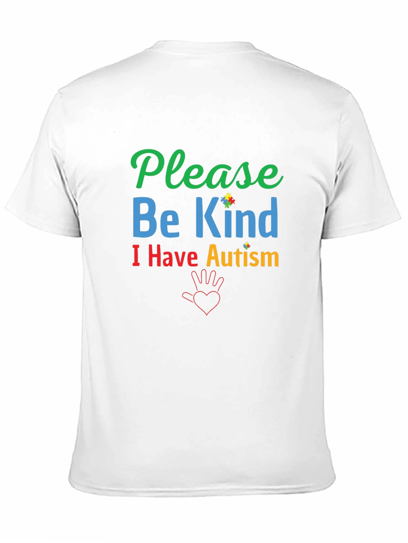 Please Be Kind Autism Awareness Graphic Tee