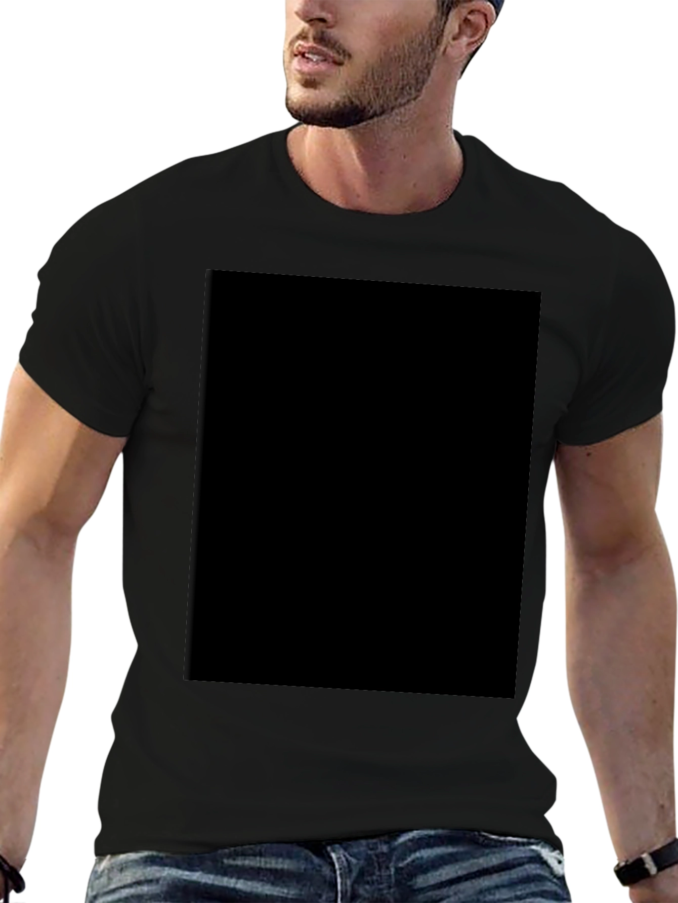 Classic Black Cotton T-Shirt