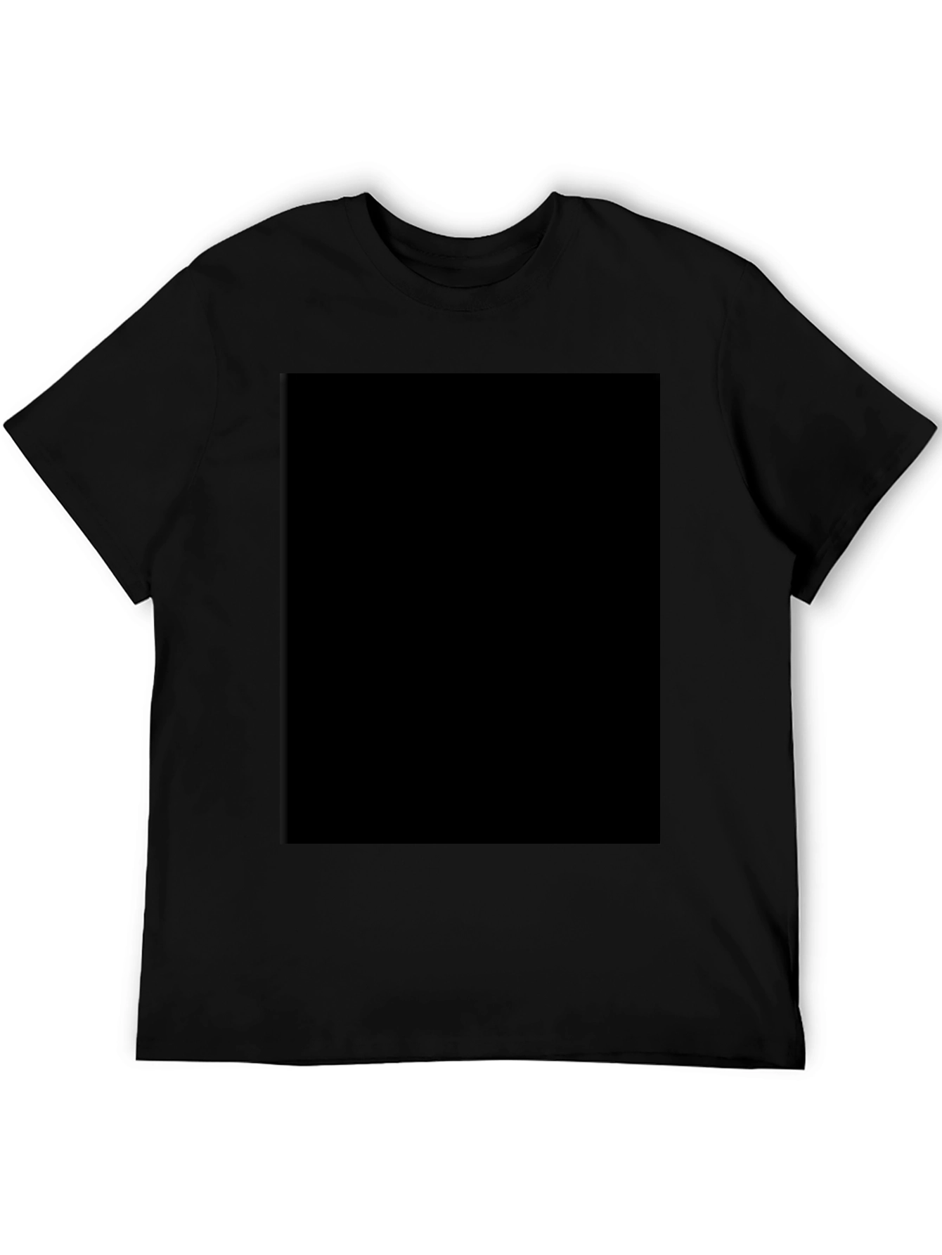 Classic Black Cotton T-Shirt