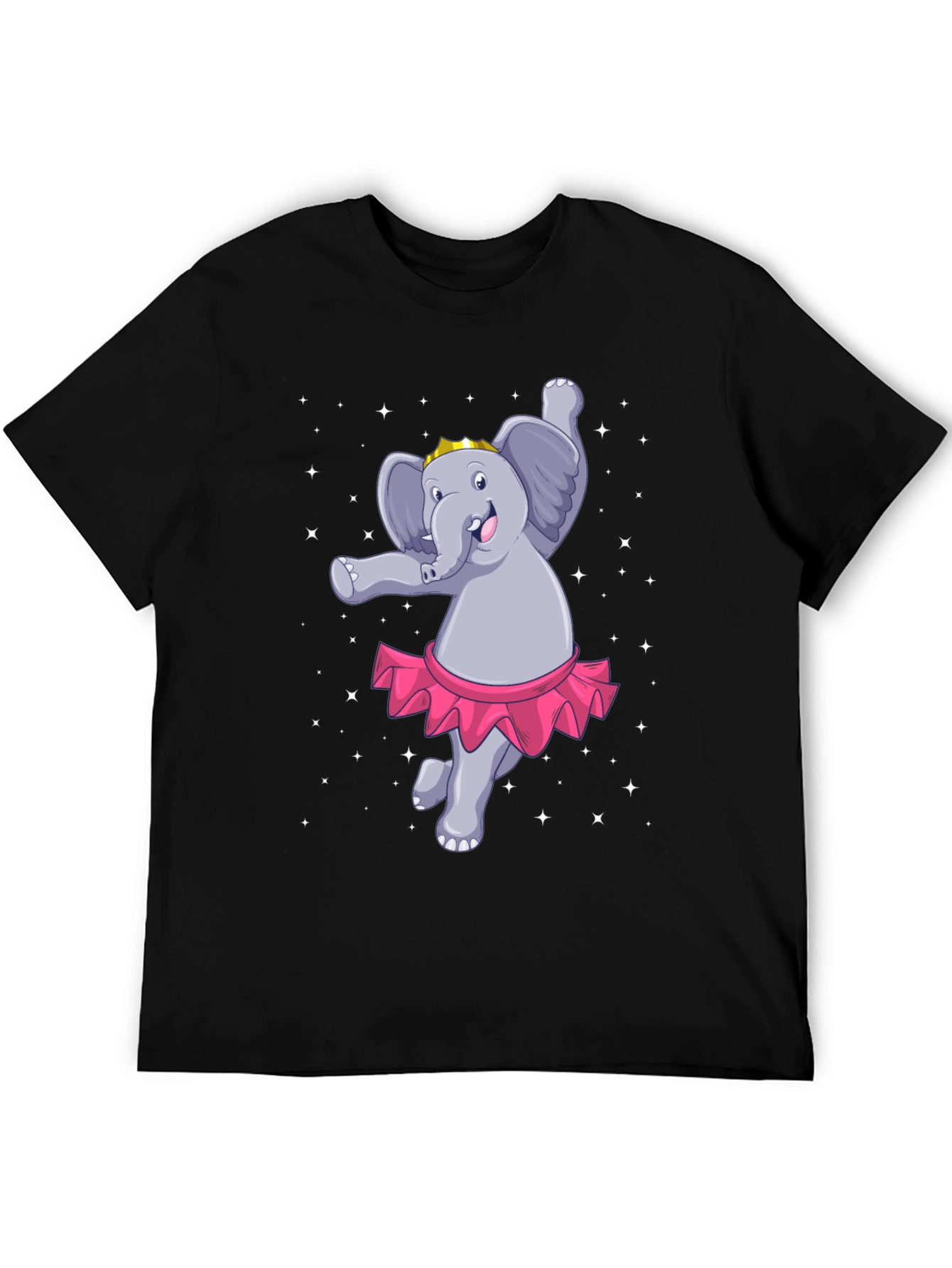 Dancing Elephant T-Shirt: Cute Cartoon Design