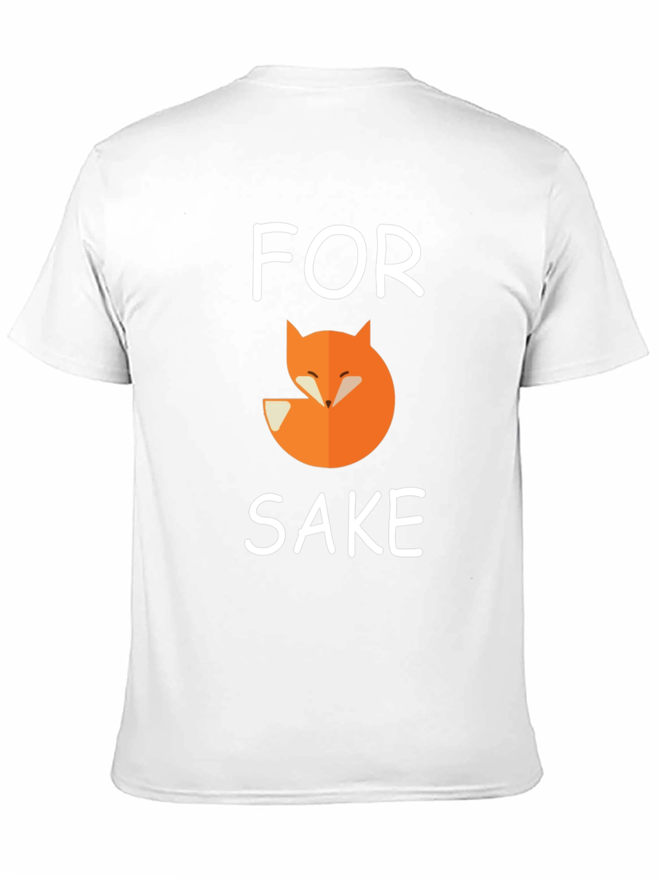 For Fox Sake T-Shirt Funny Graphic Tee