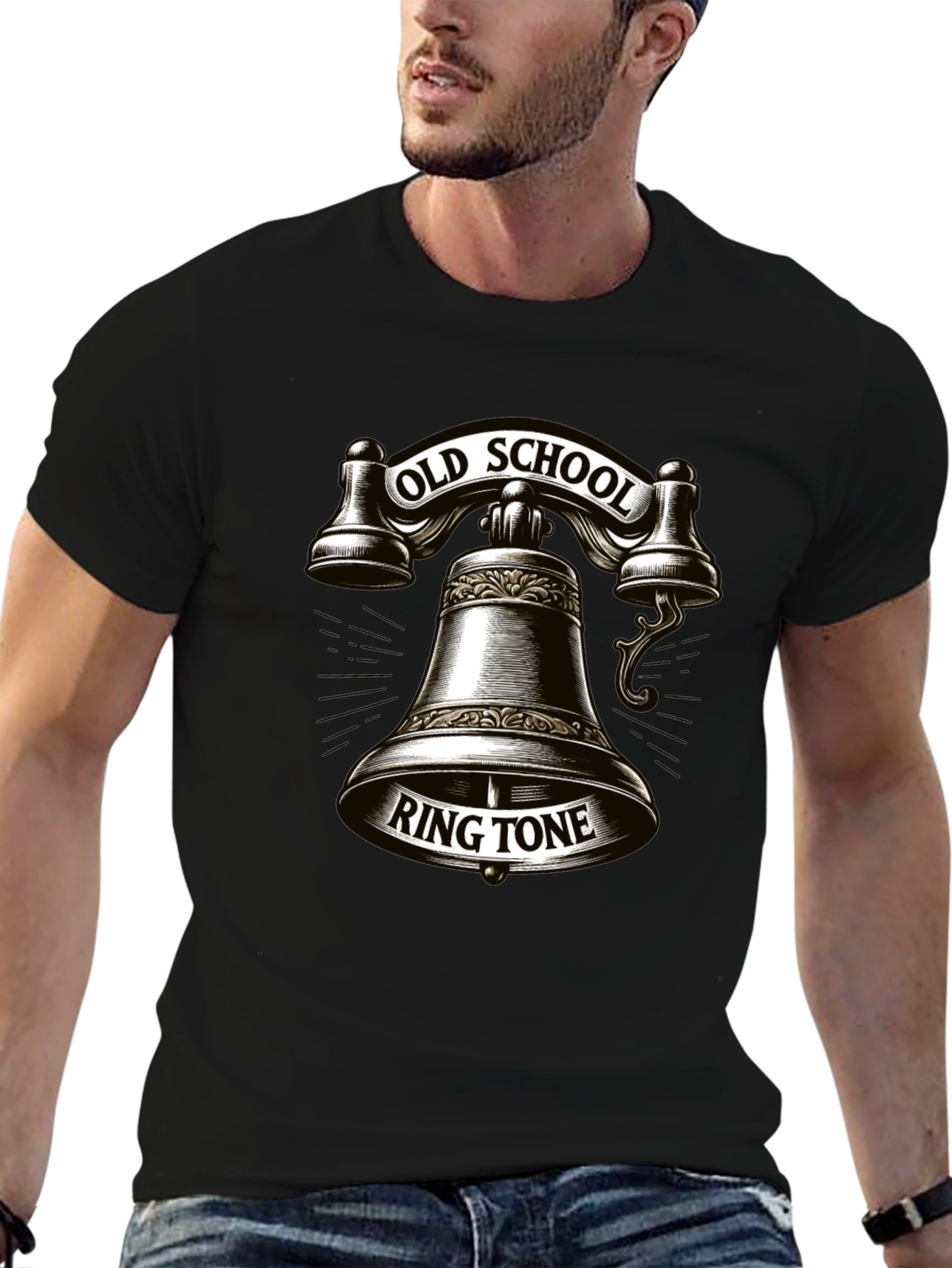 Old School Ringtone Graphic Tee