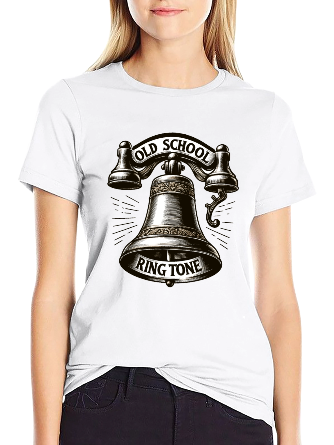 Old School Ringtone Graphic Tee