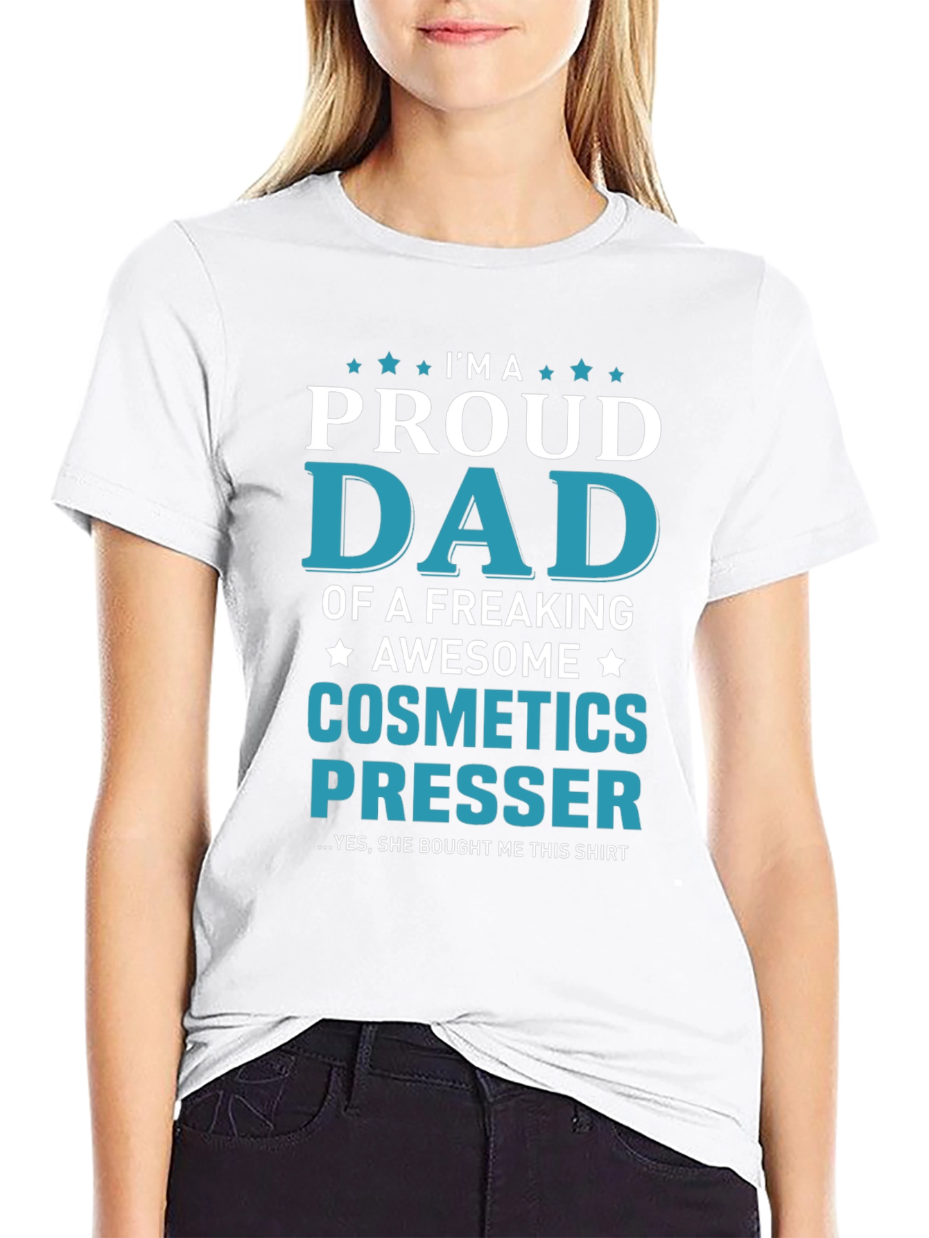 Proud Dad Cosmetics Presser Graphic Tee