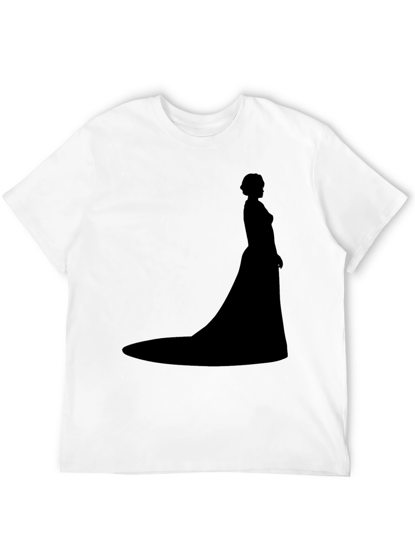 Elegant Silhouette T-Shirt - Classic Style