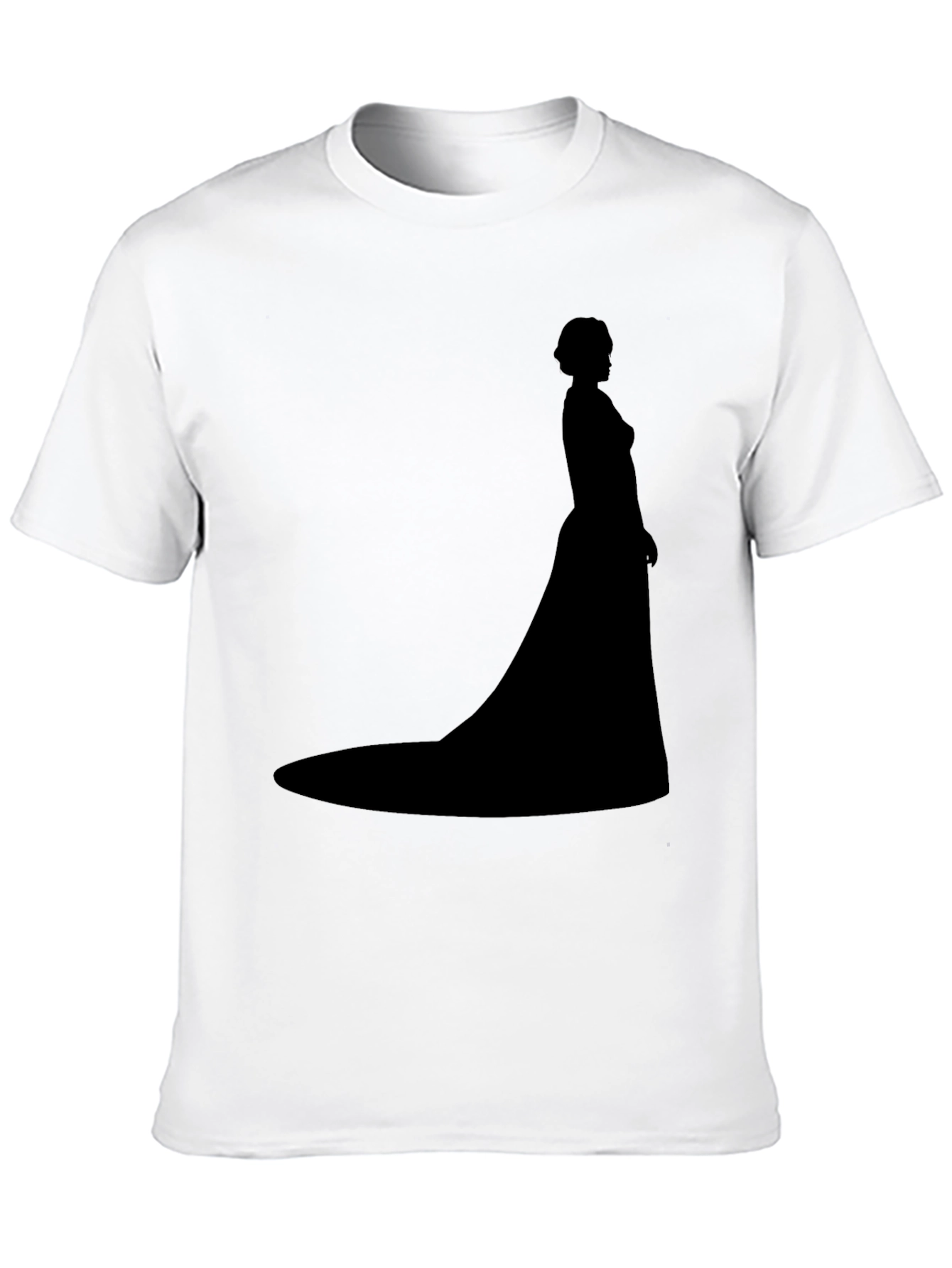 Elegant Silhouette T-Shirt - Classic Style