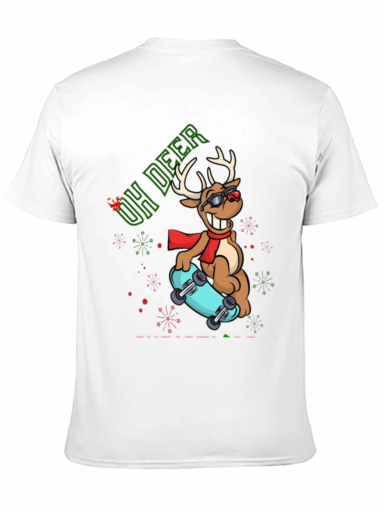 Oh Deer Skateboard T-Shirt