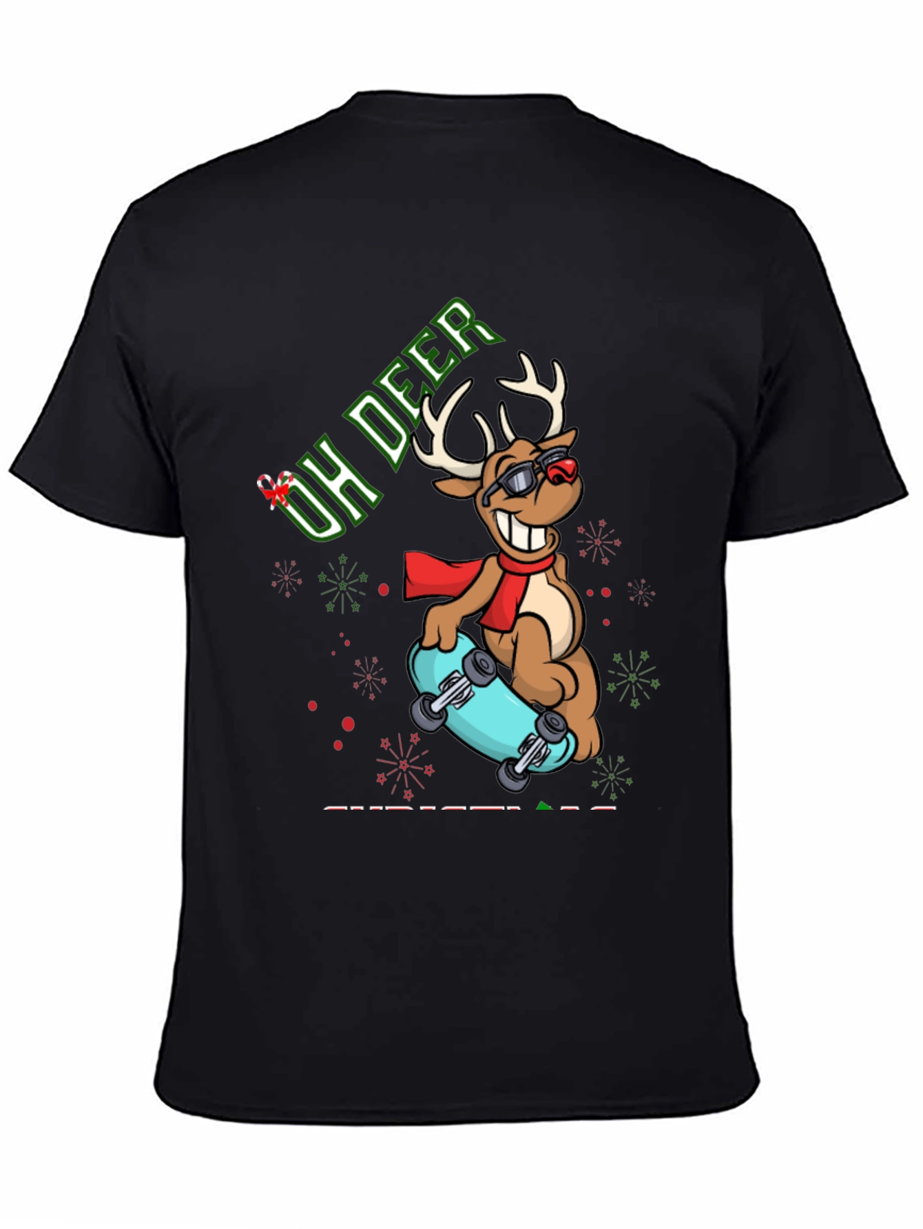 Oh Deer Skateboard T-Shirt