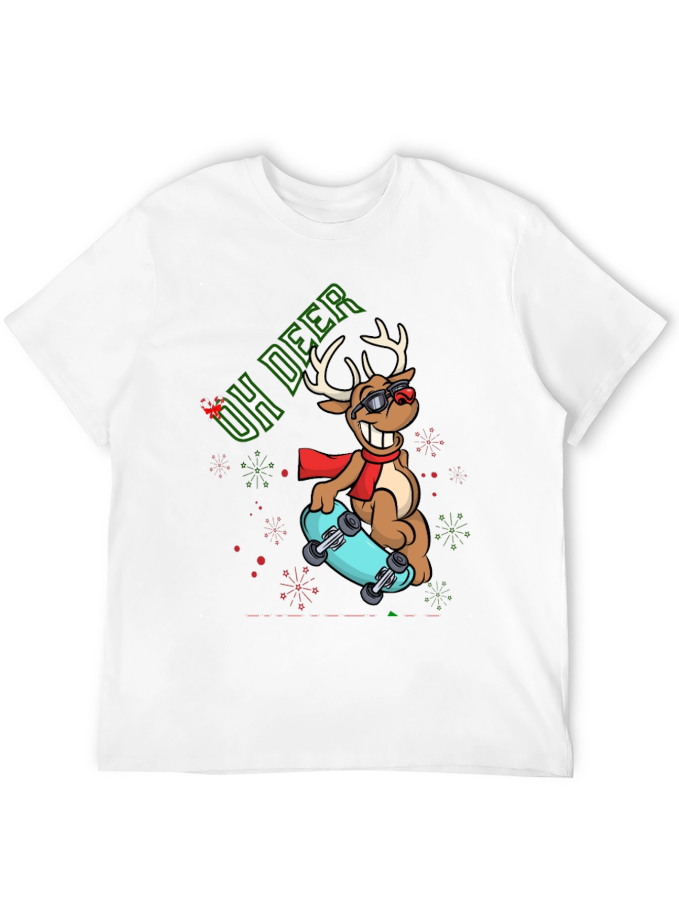 Oh Deer Skateboard T-Shirt