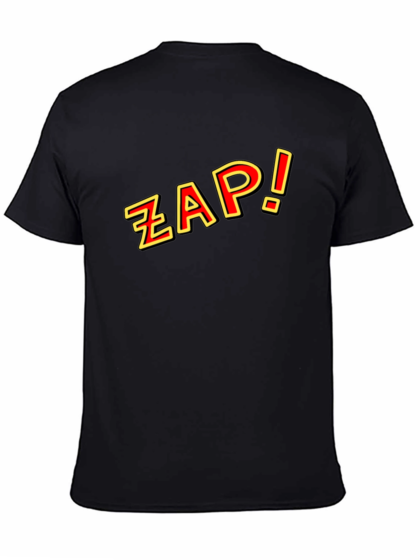 ZAP! Graphic Print Crew Neck Tee
