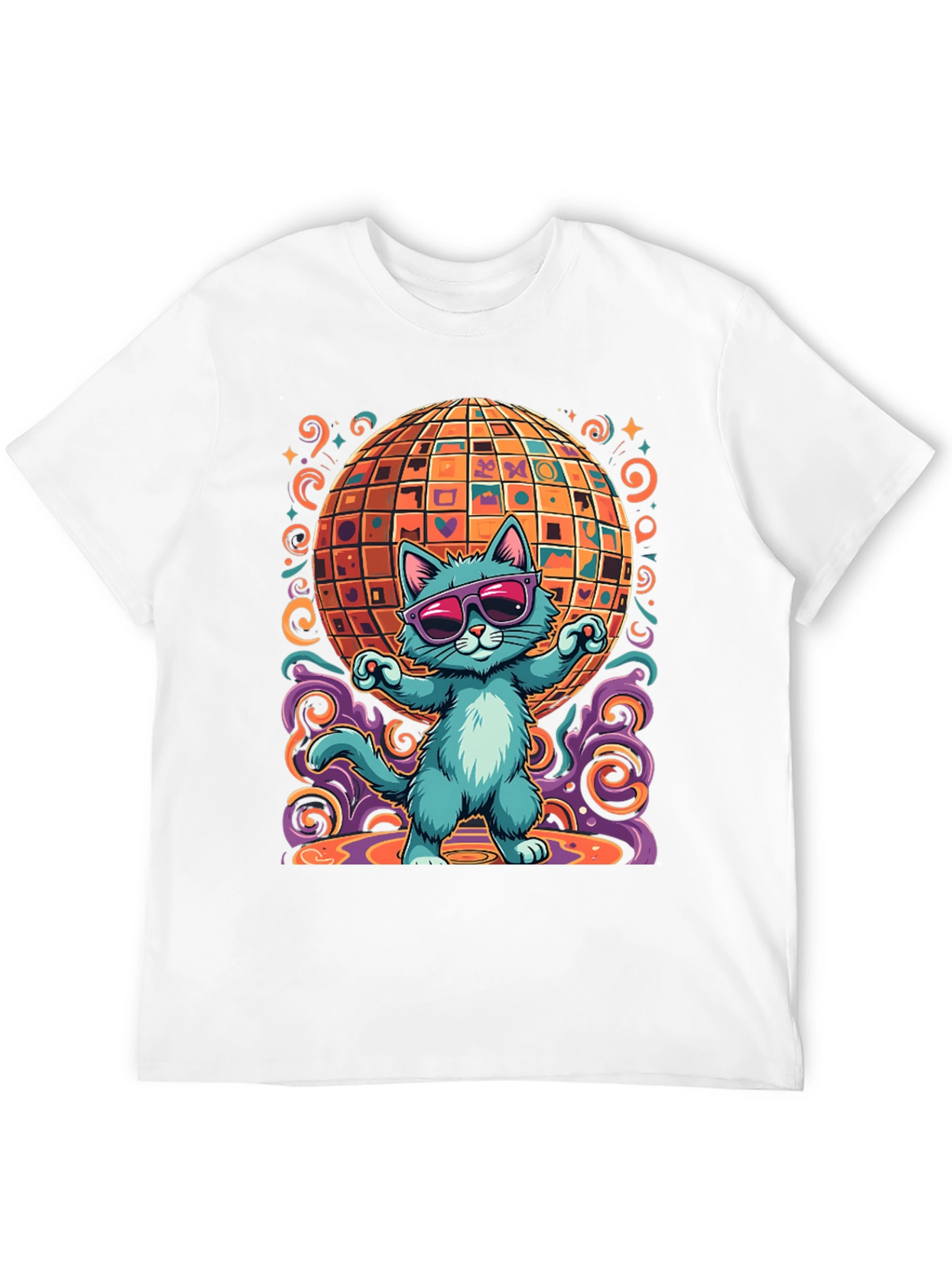 Groovy Cat Disco T-Shirt