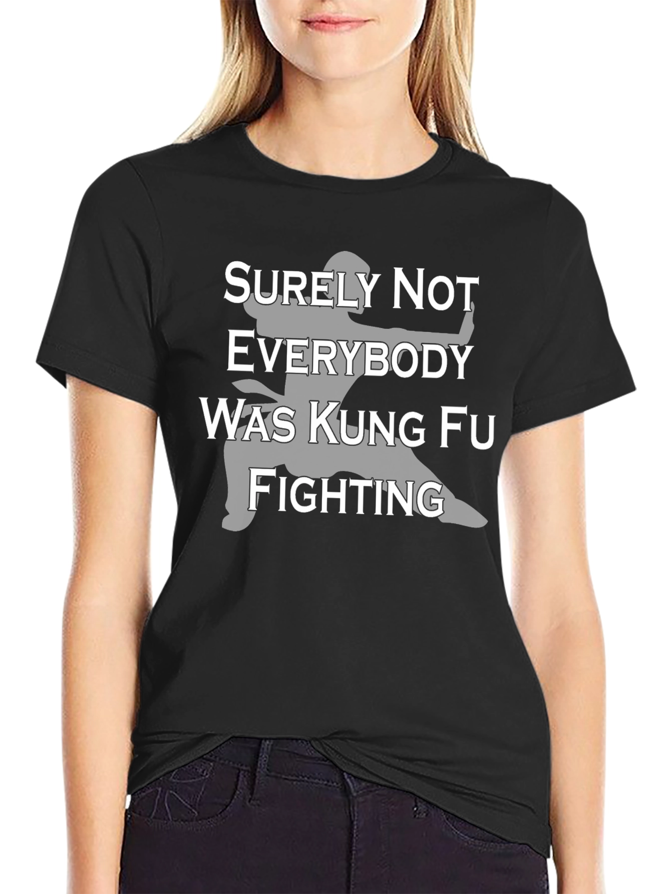Kung Fu Fighting T-Shirt - Novelty Tee