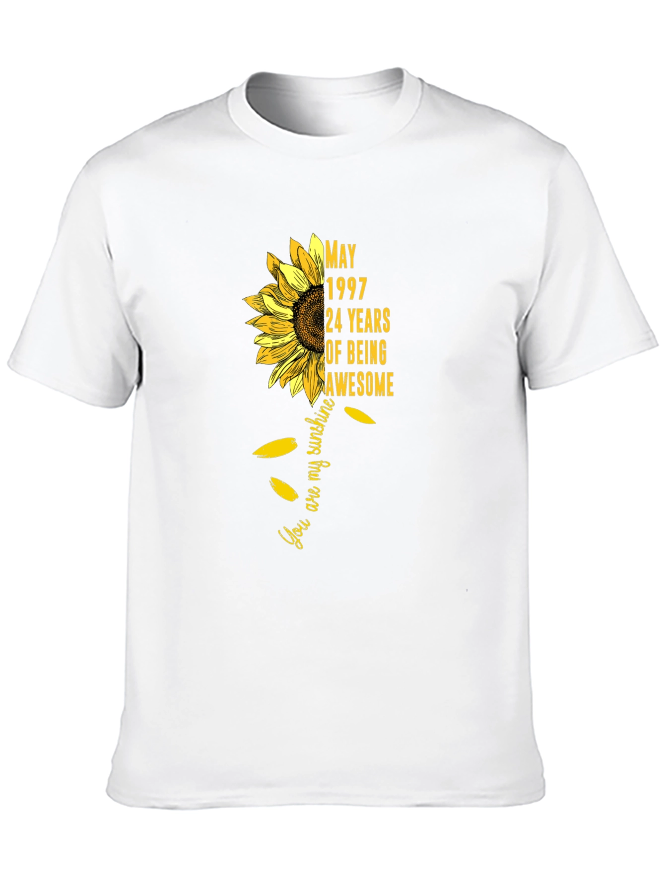 Sunflower Birthday Gift T-Shirt