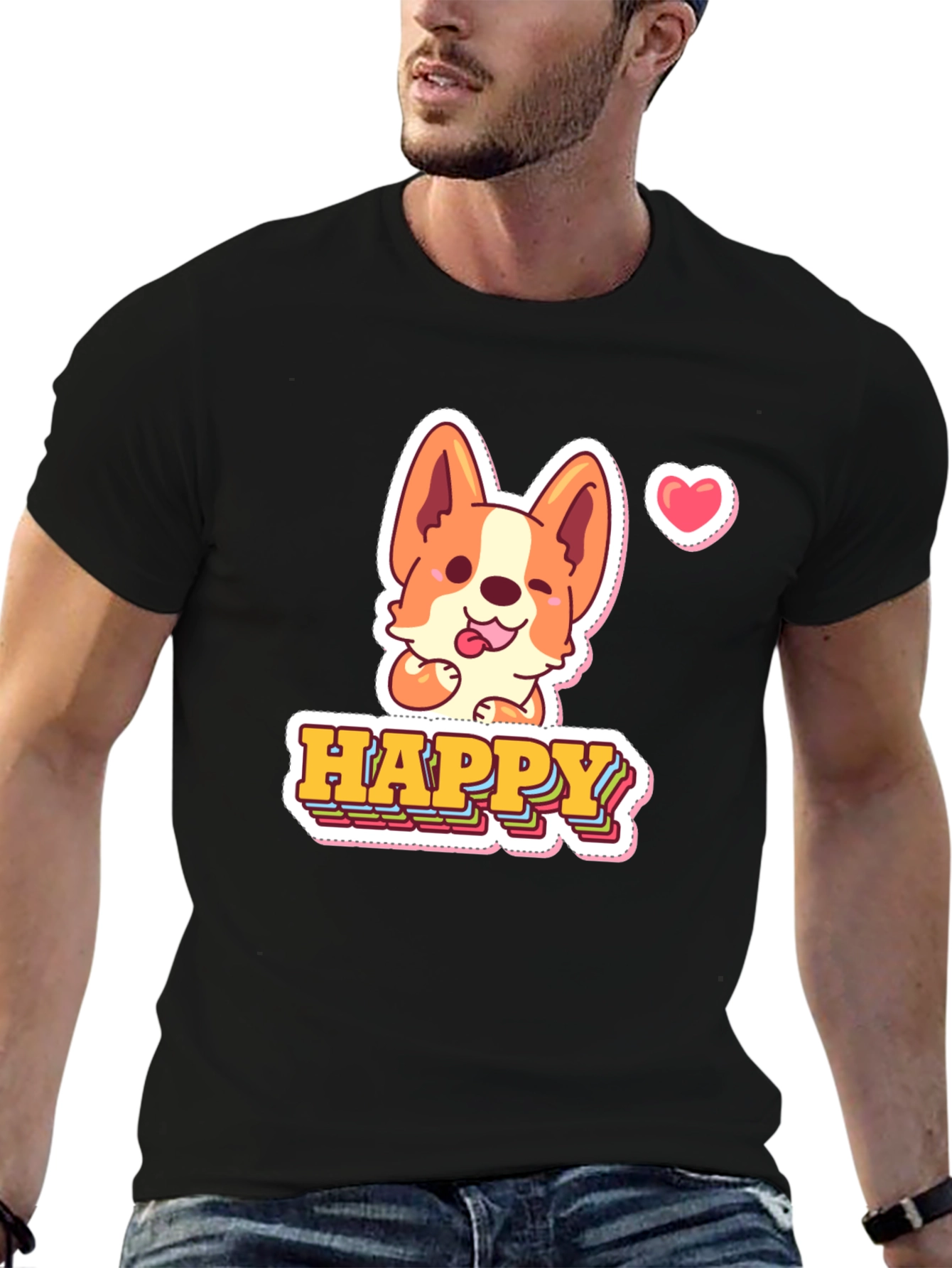 Happy Corgi T-Shirt