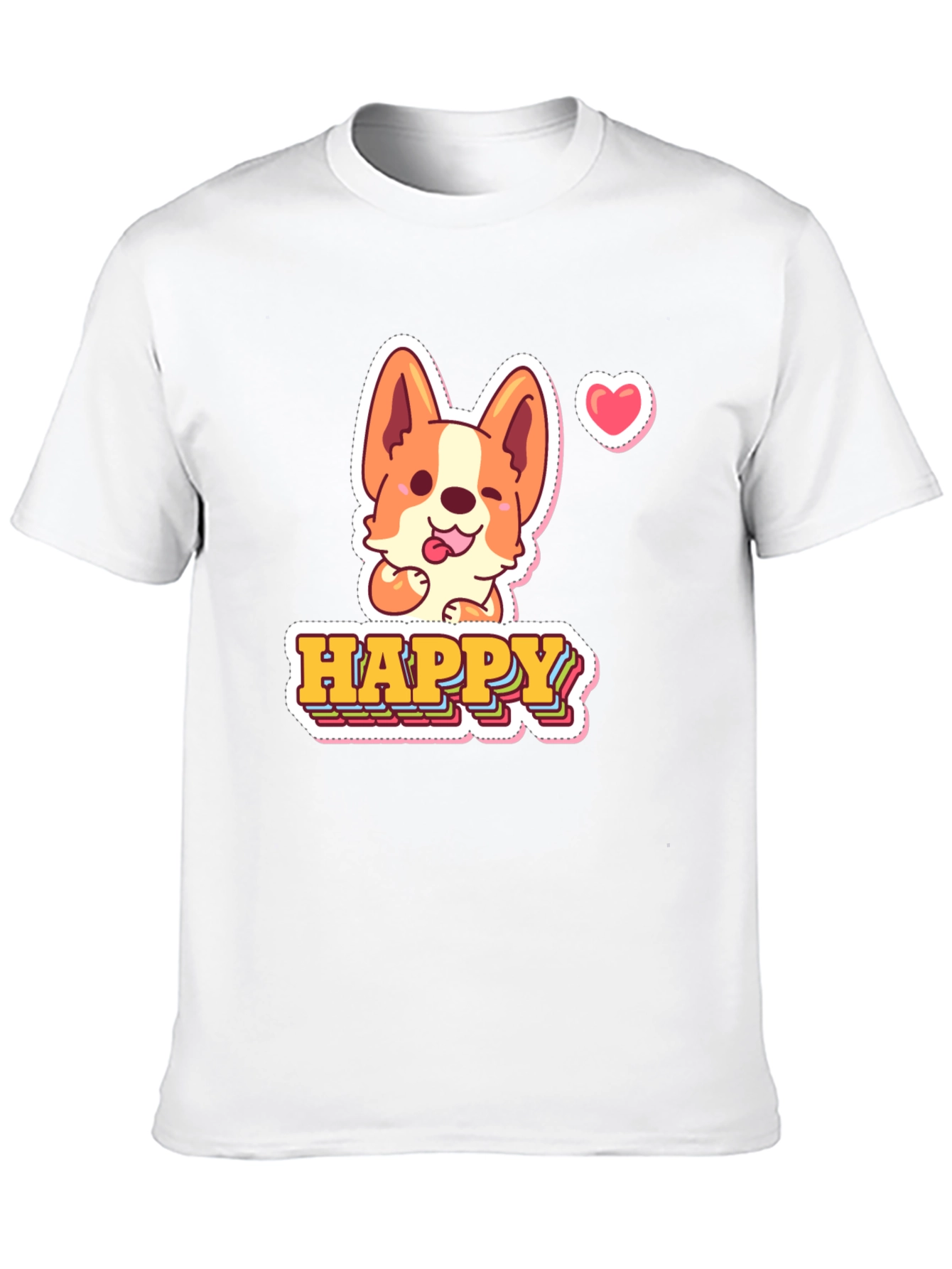 Happy Corgi T-Shirt