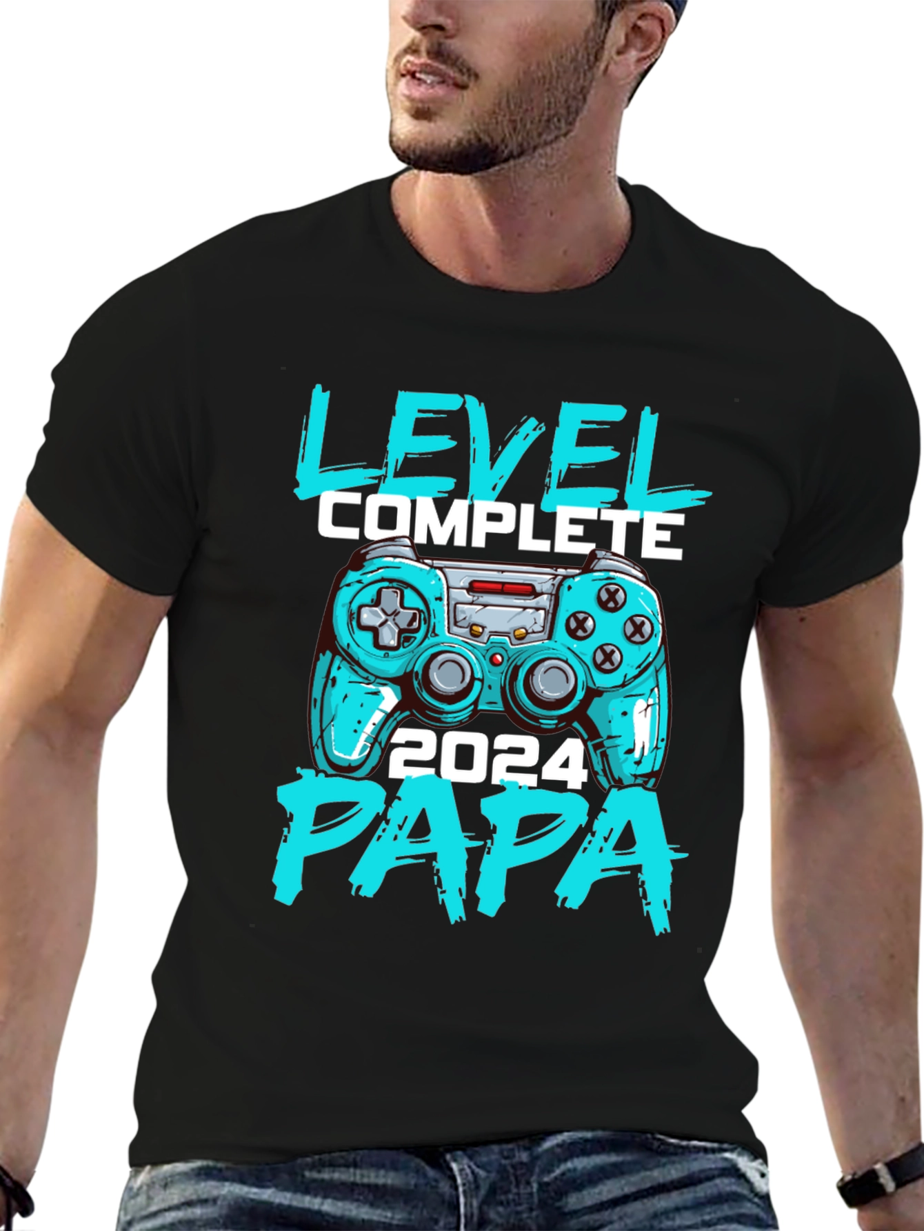 Level Complete 2024 Papa T-Shirt