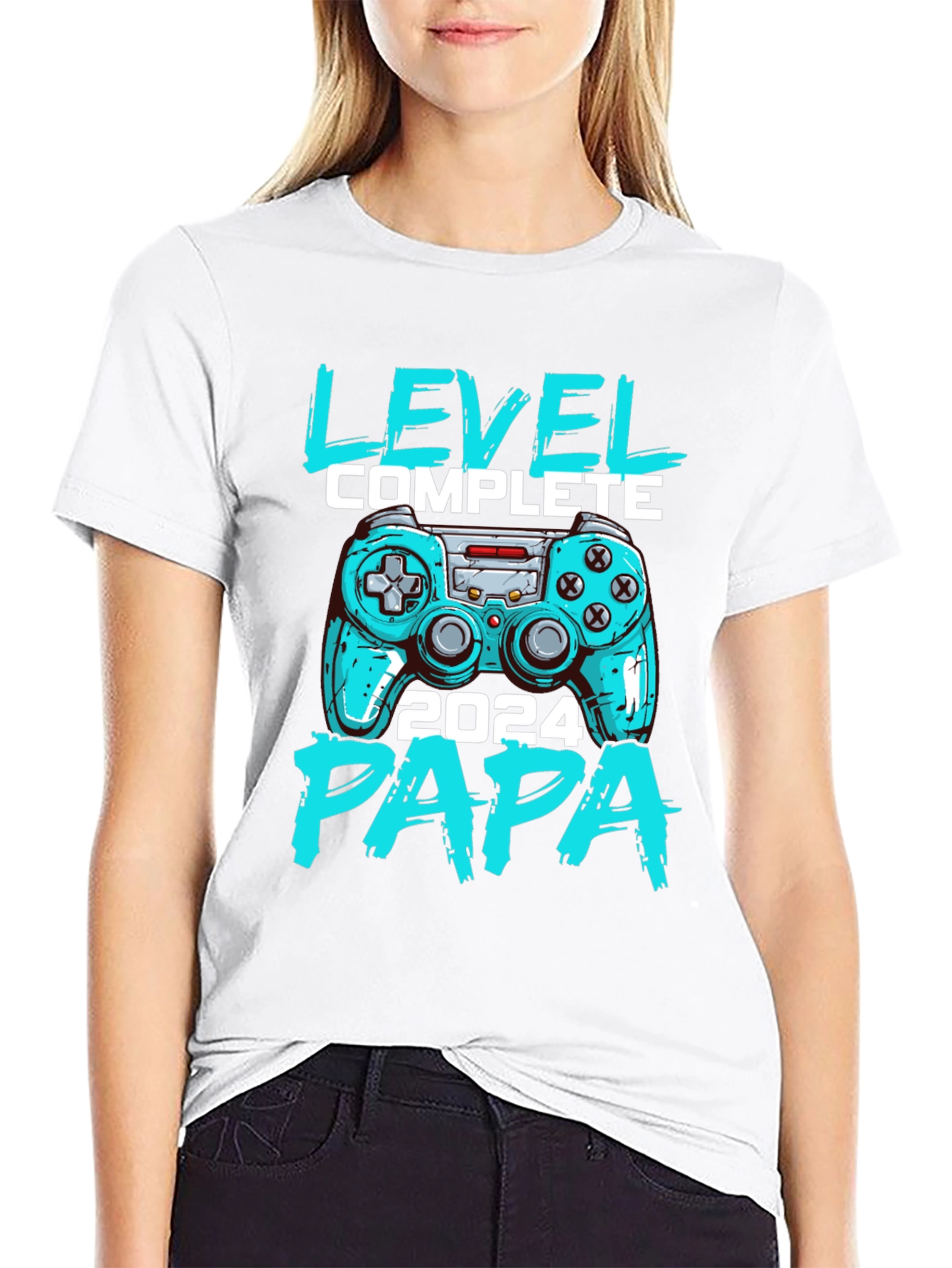 Level Complete 2024 Papa T-Shirt