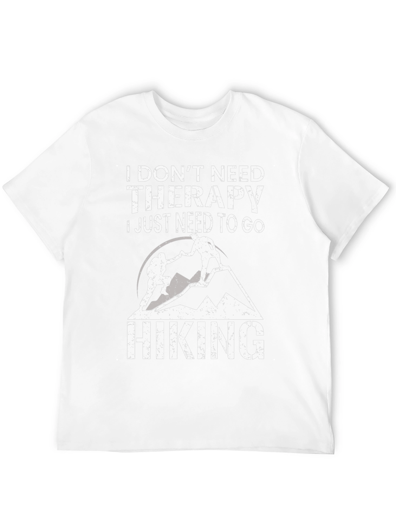 Hiking Therapy Graphic Tee - Black