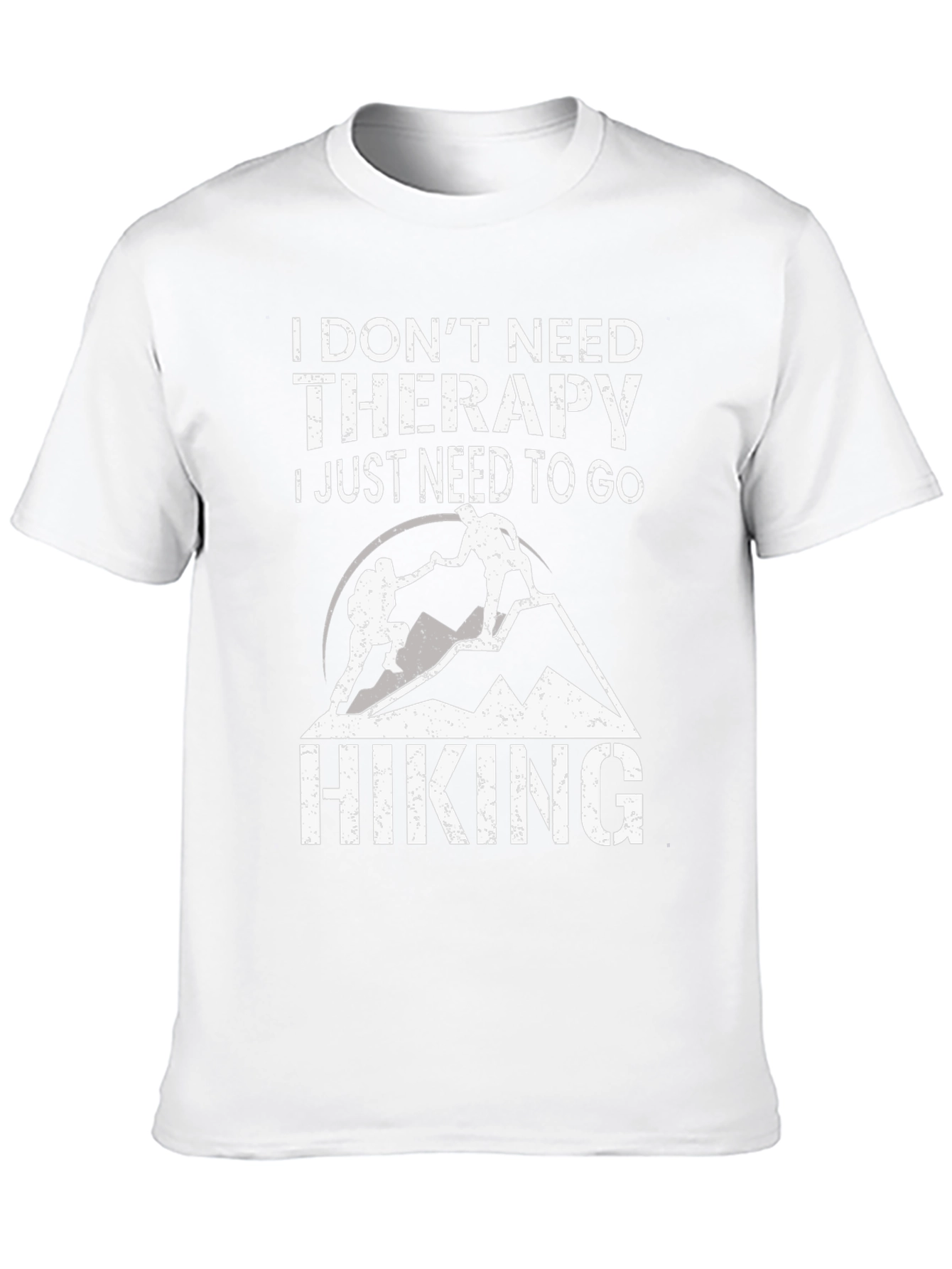 Hiking Therapy Graphic Tee - Black