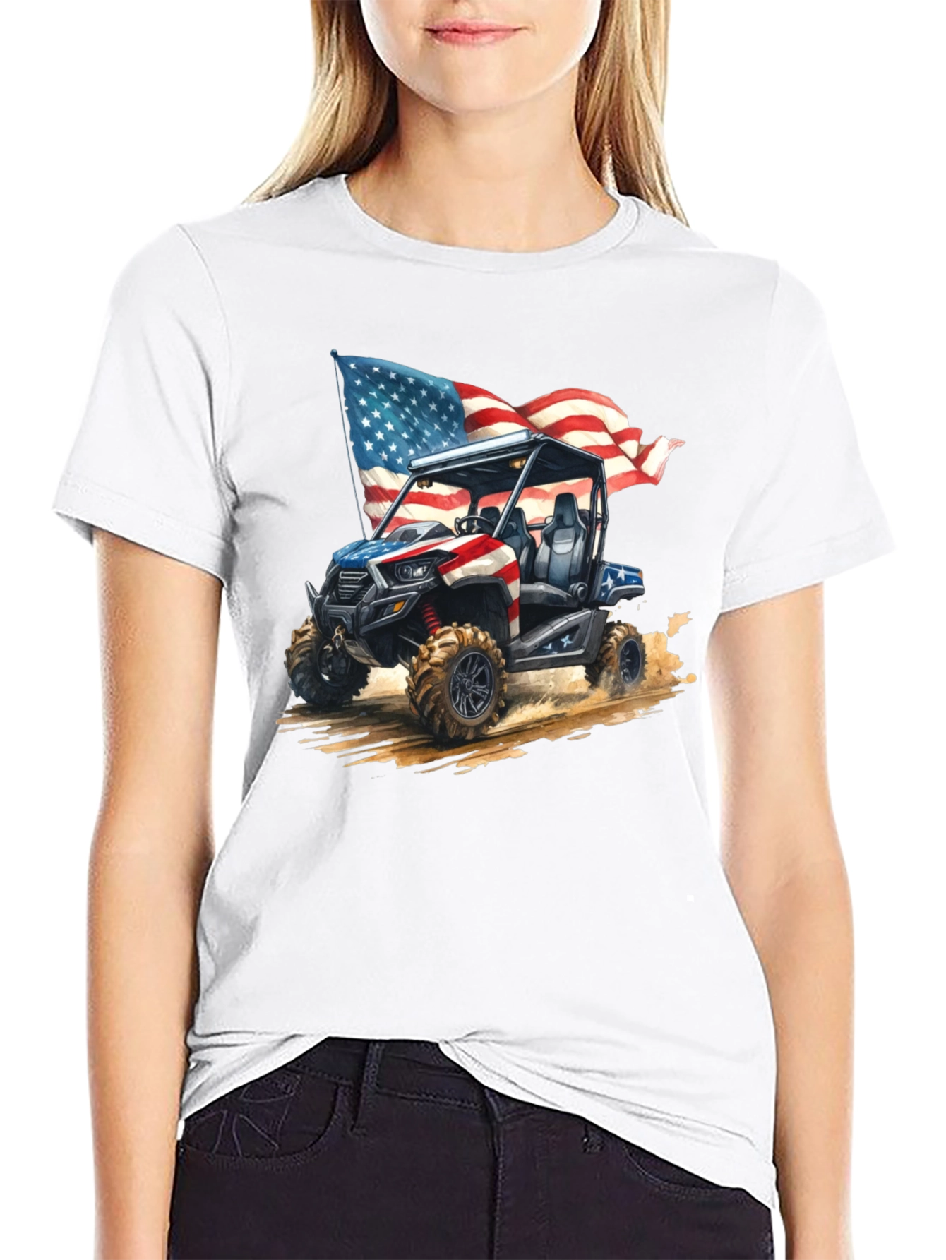 American Patriot ATV Graphic Tee