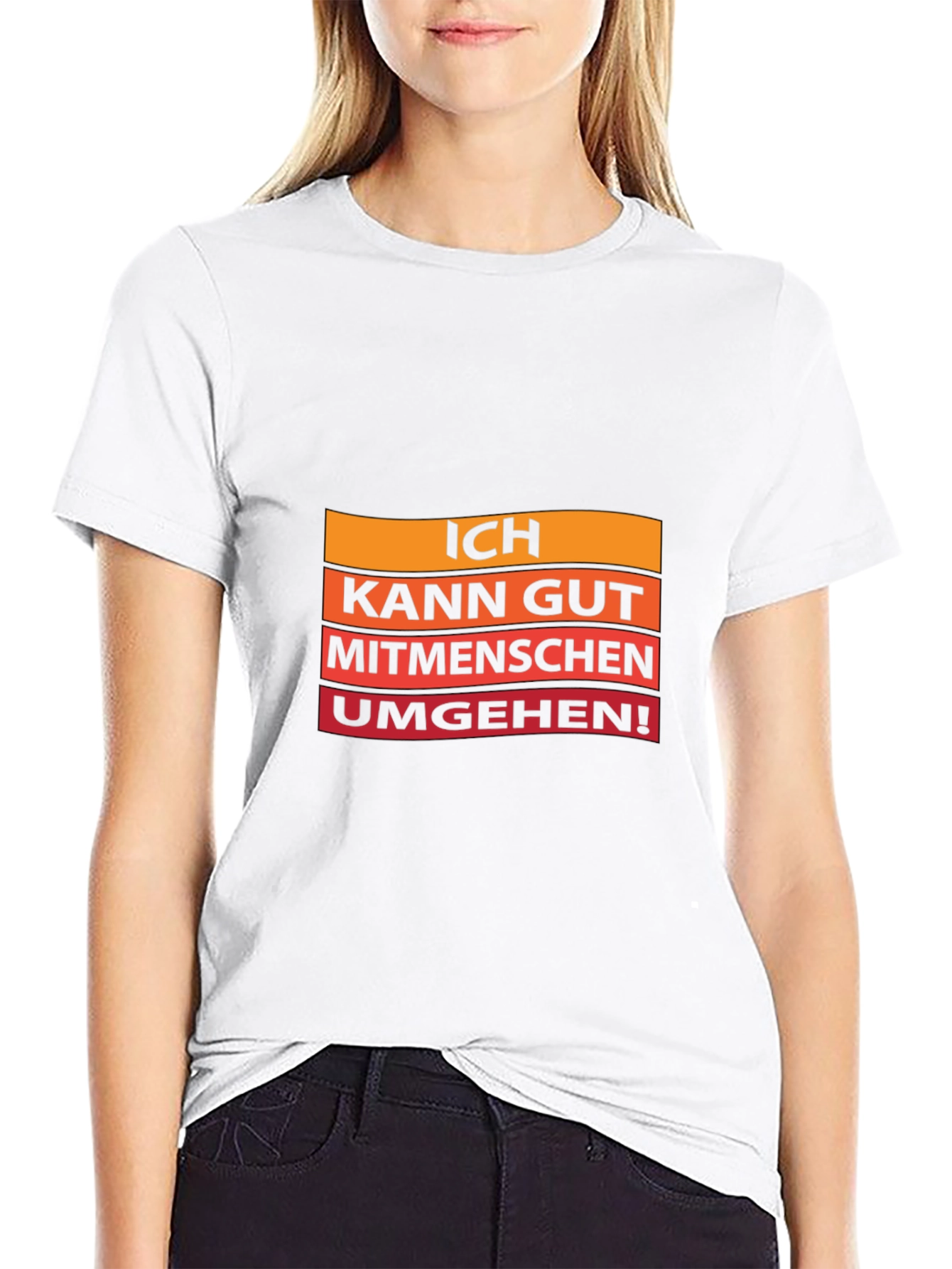 Ich Kann Gut T-Shirt - Black Crew Neck