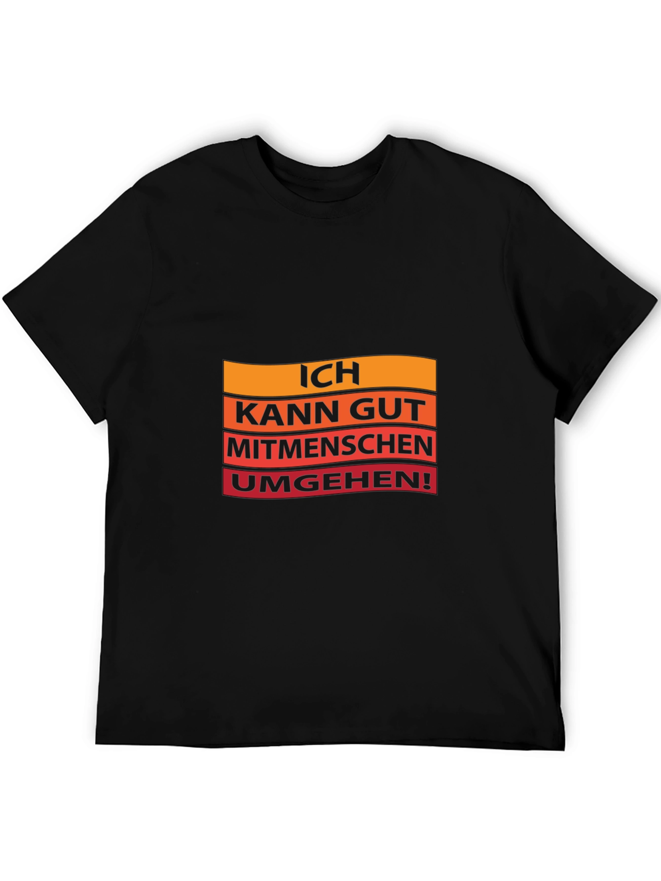 Ich Kann Gut T-Shirt - Black Crew Neck