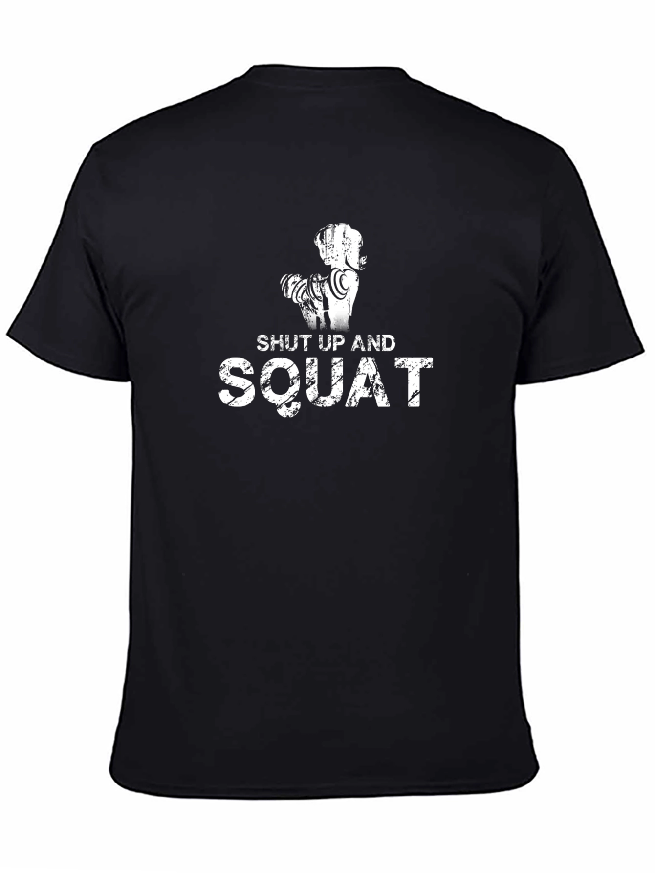 Shut Up And Squat Black Graphic Tee