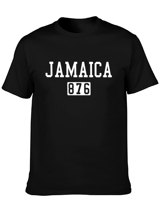 Jamaica 876 T-Shirt - Black Graphic Tee