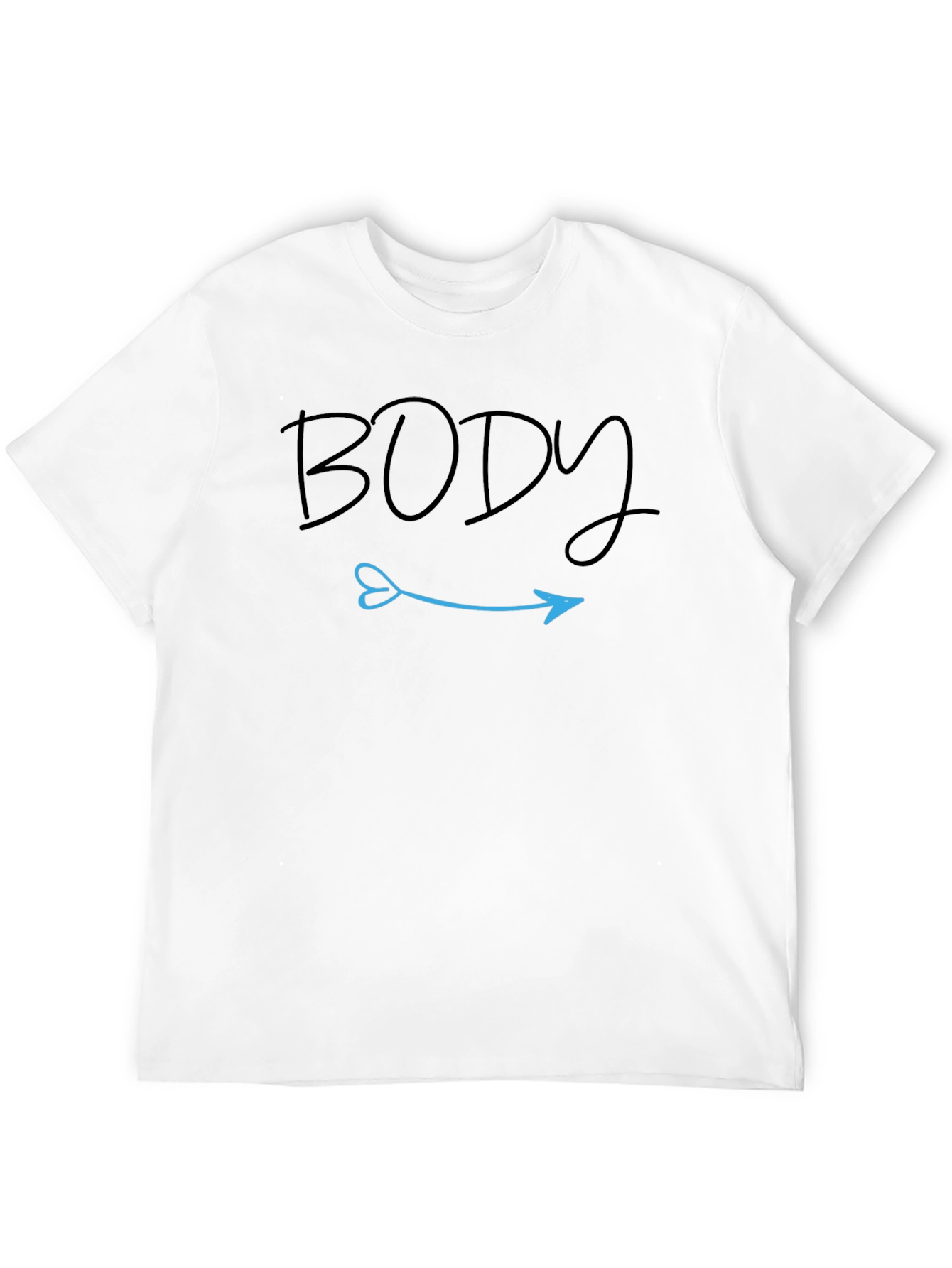 Body Arrow Tee - Unisex Softstyle Cotton Graphic T-Shirt