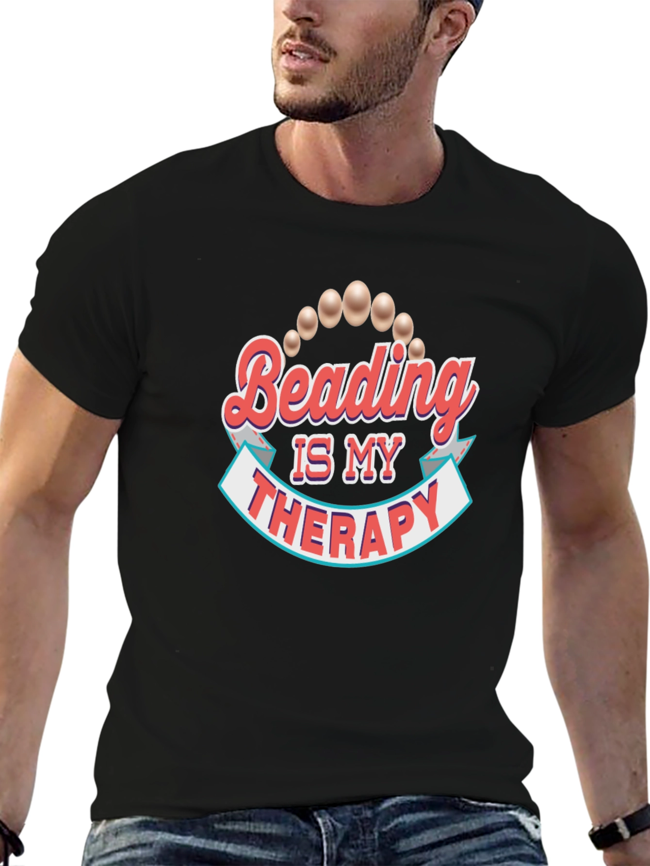Beading Is My Therapy T-Shirt