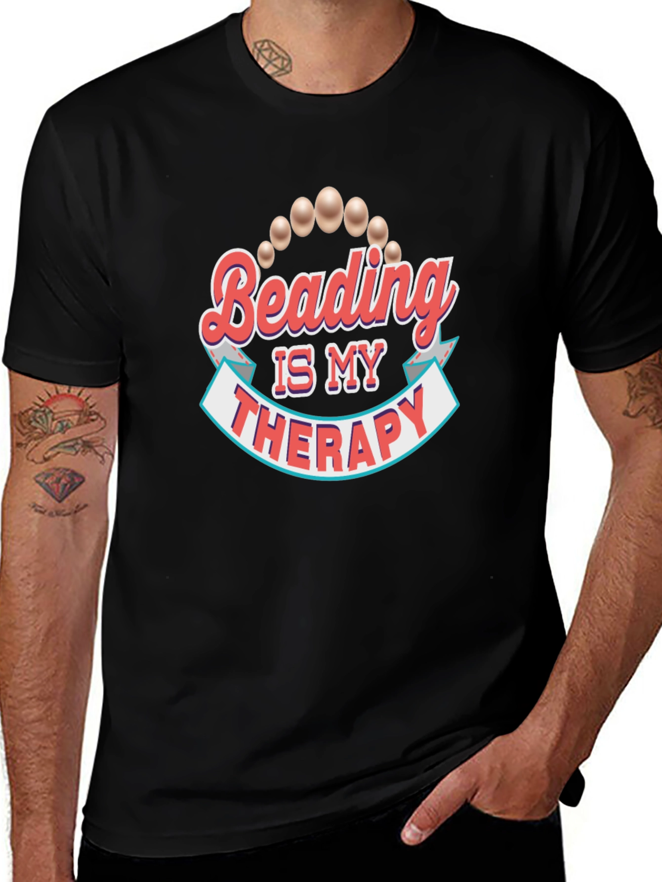 Beading Is My Therapy T-Shirt