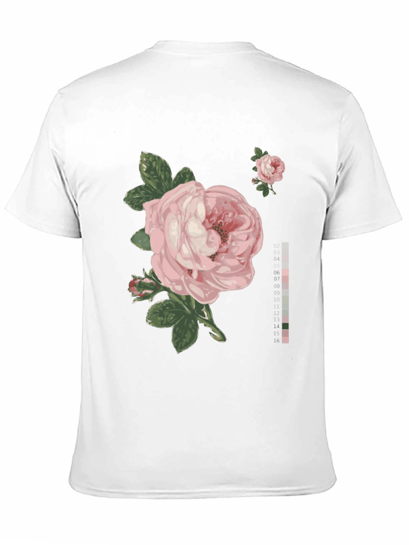 Elegant Rose Graphic T-Shirt