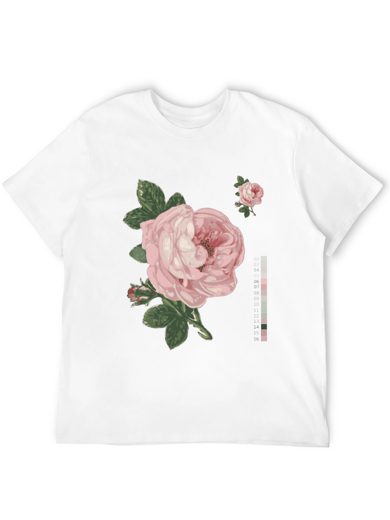 Elegant Rose Graphic T-Shirt