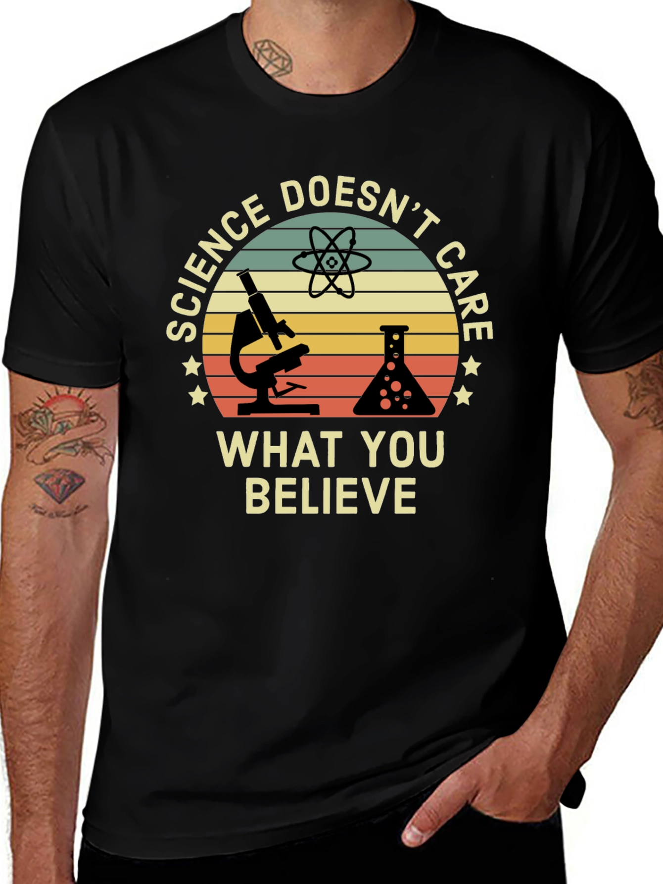 Science Doesnt Care What You Believe T-Shirt