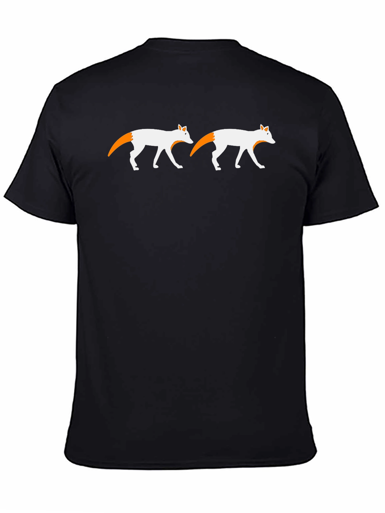 Fox Design Black T-Shirt
