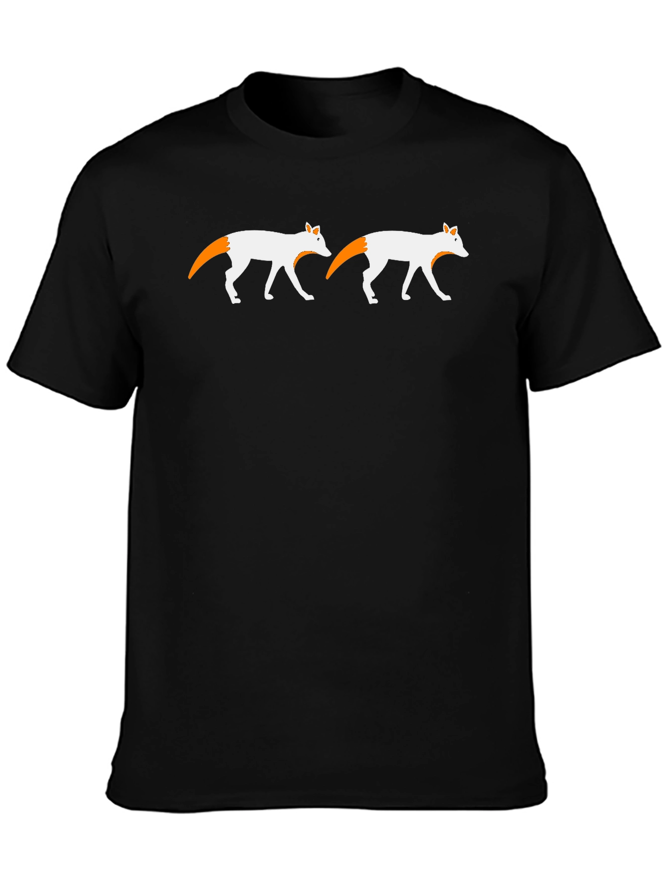 Fox Design Black T-Shirt