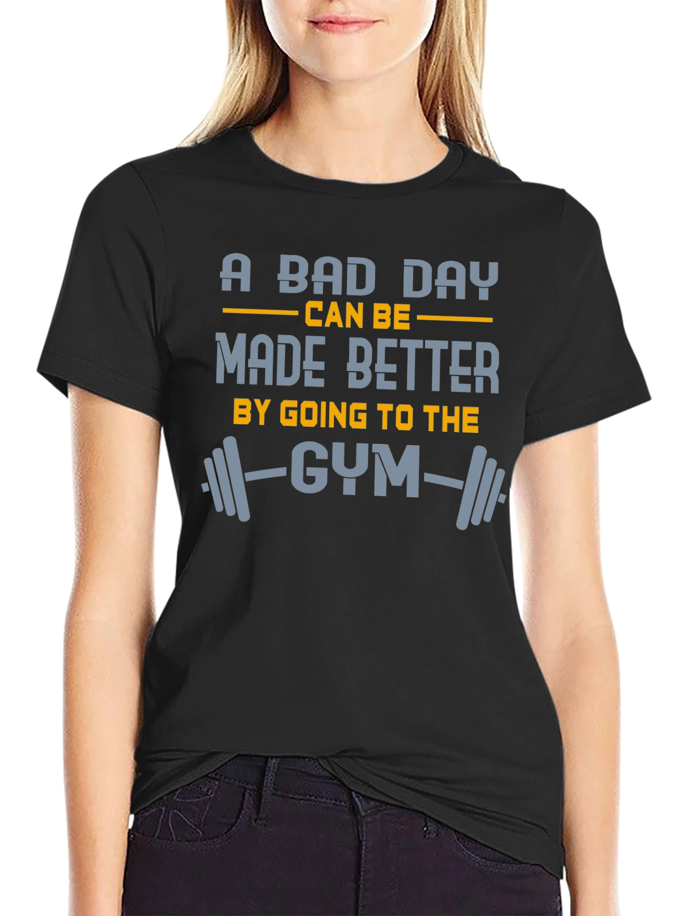 Gym Motivation T-Shirt: A Bad Day Made Better
