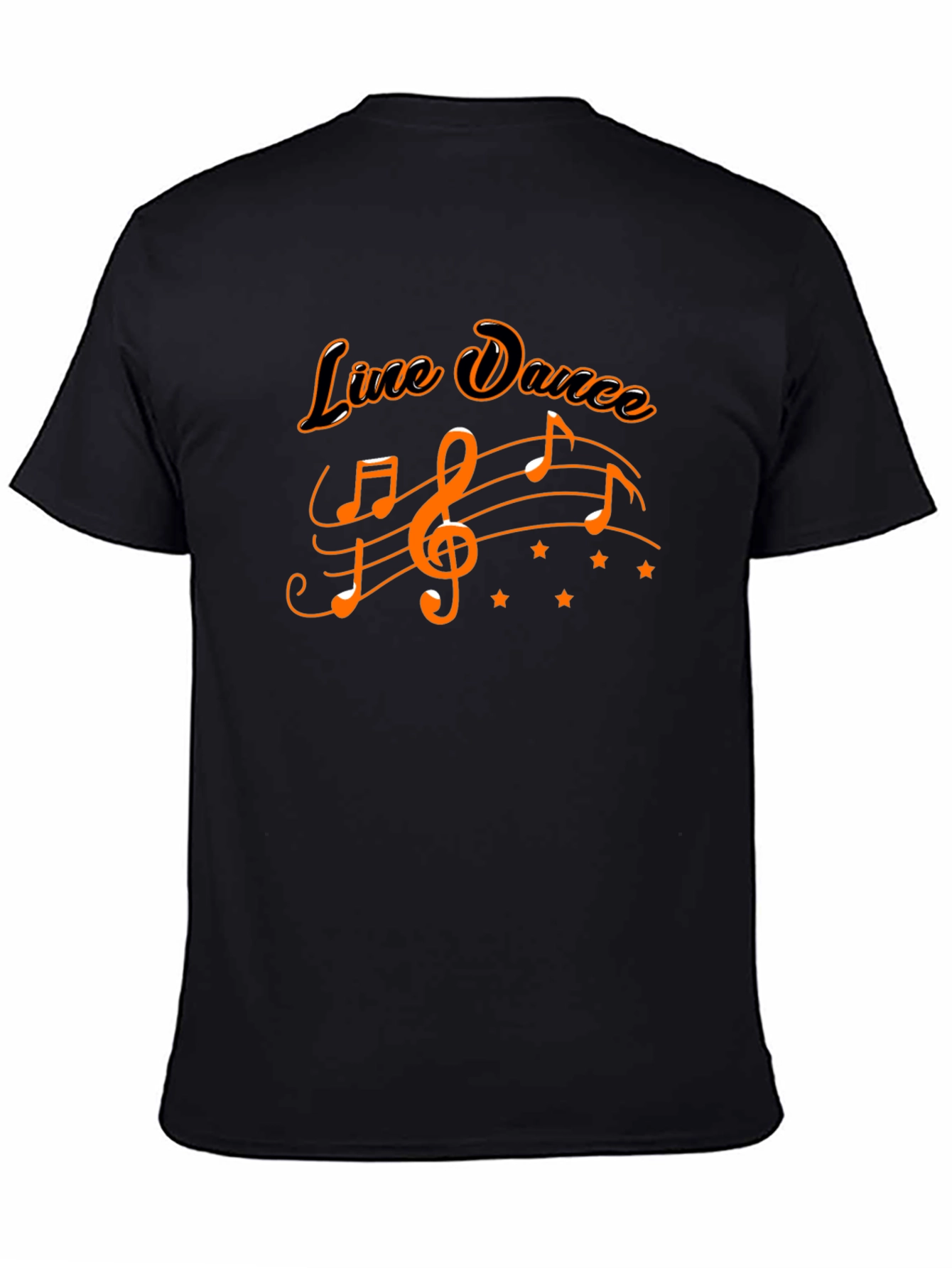 Line Dance Music Graphic Tee