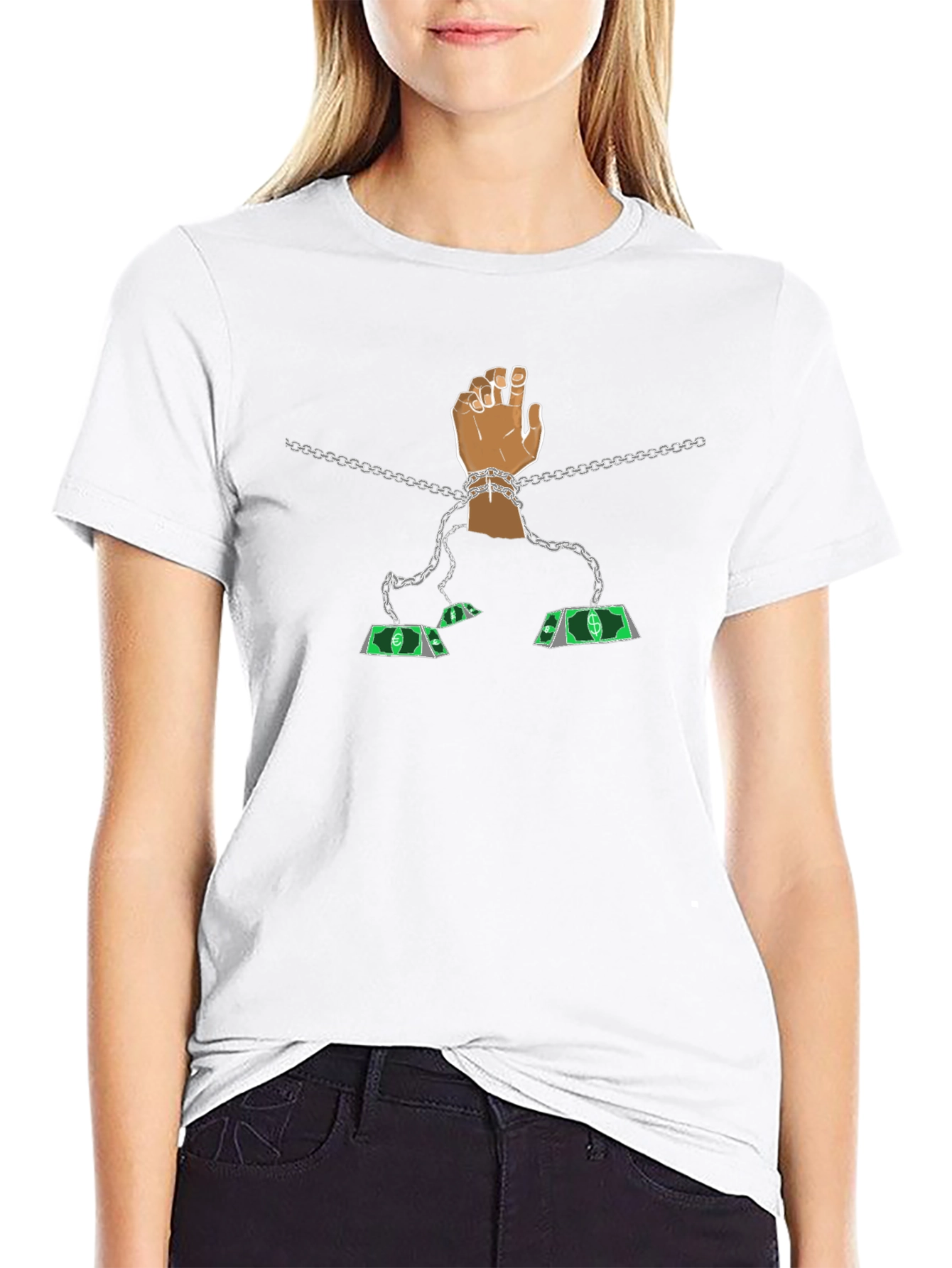 Money Chains Graphic T-Shirt