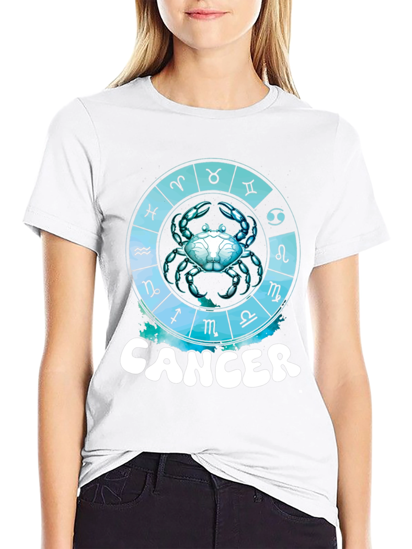 Cancer Zodiac T-Shirt - Astrology Sign Tee