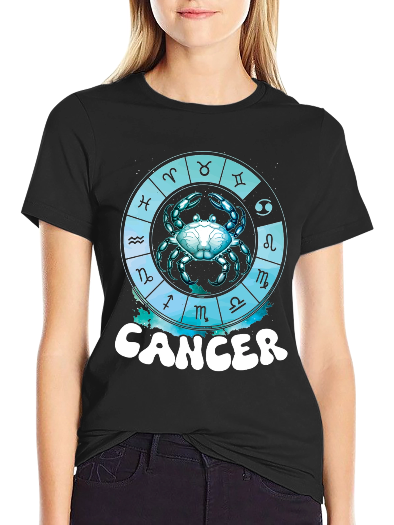 Cancer Zodiac T-Shirt - Astrology Sign Tee