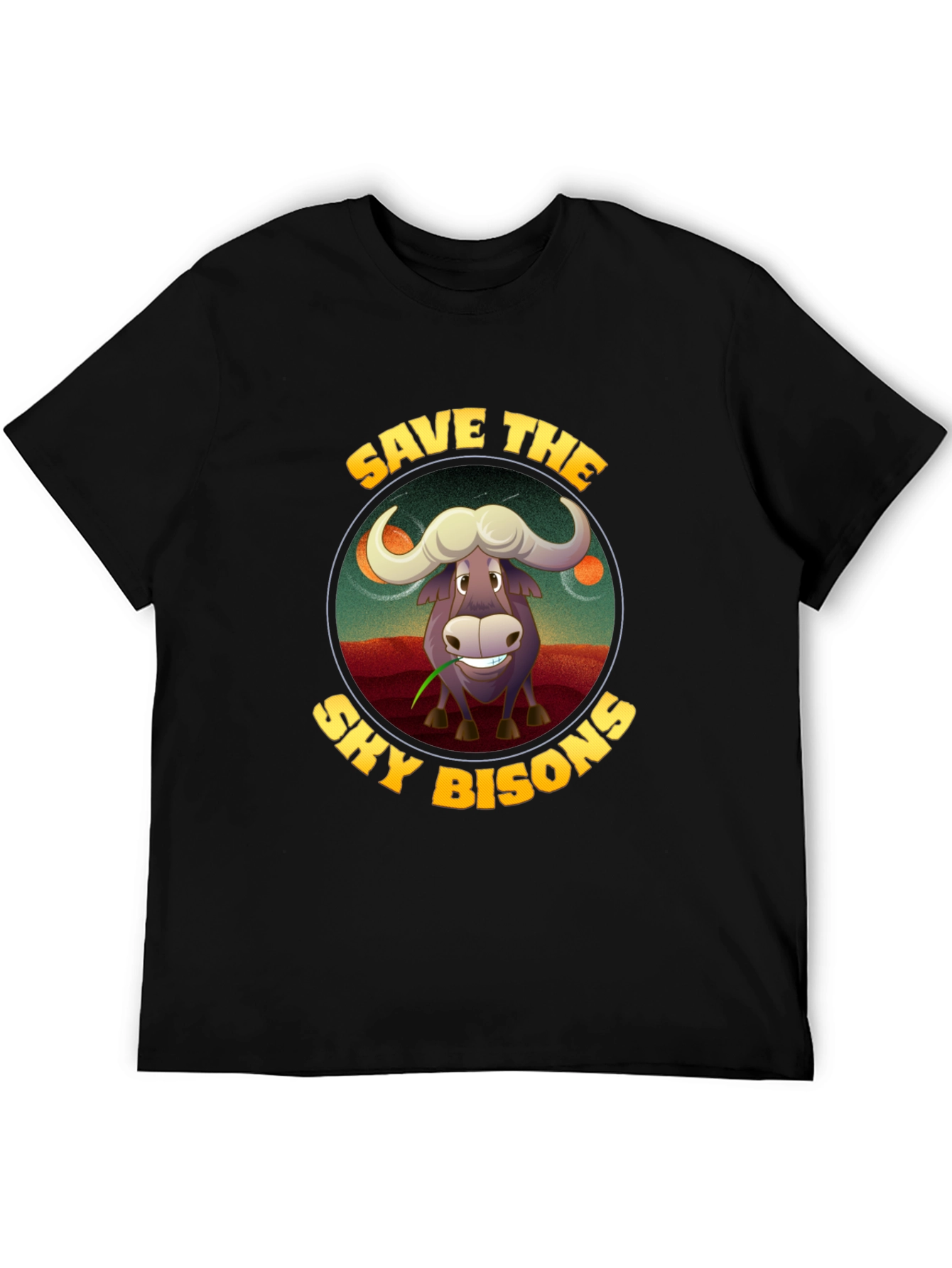 Save the Sky Bison Graphic T-Shirt