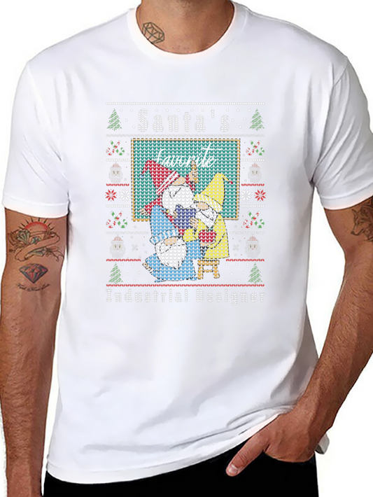 Santas Favorite Industrial Designer Ugly Sweater T-Shirt