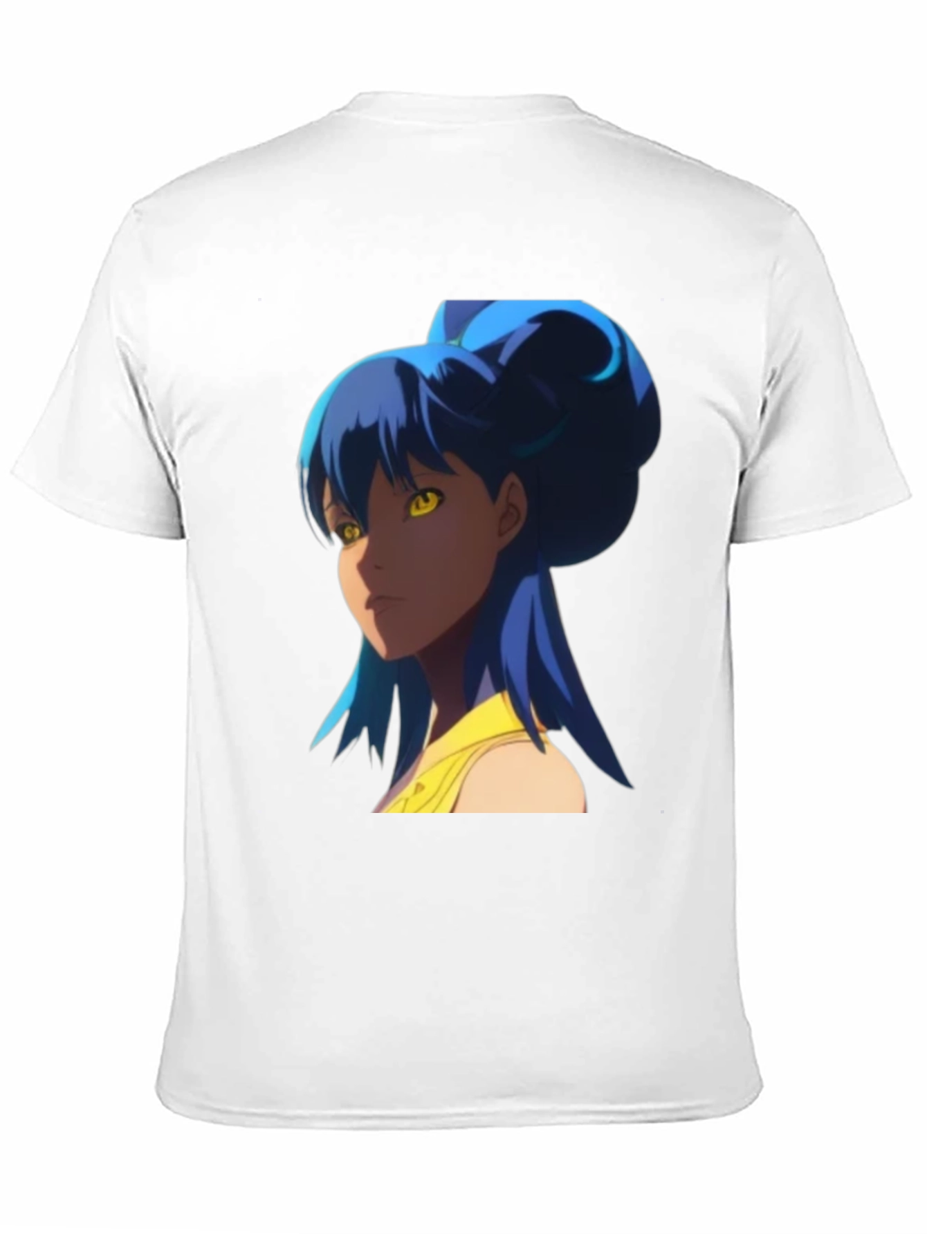 Anime Girl Graphic Tee - Stylish Black T-Shirt